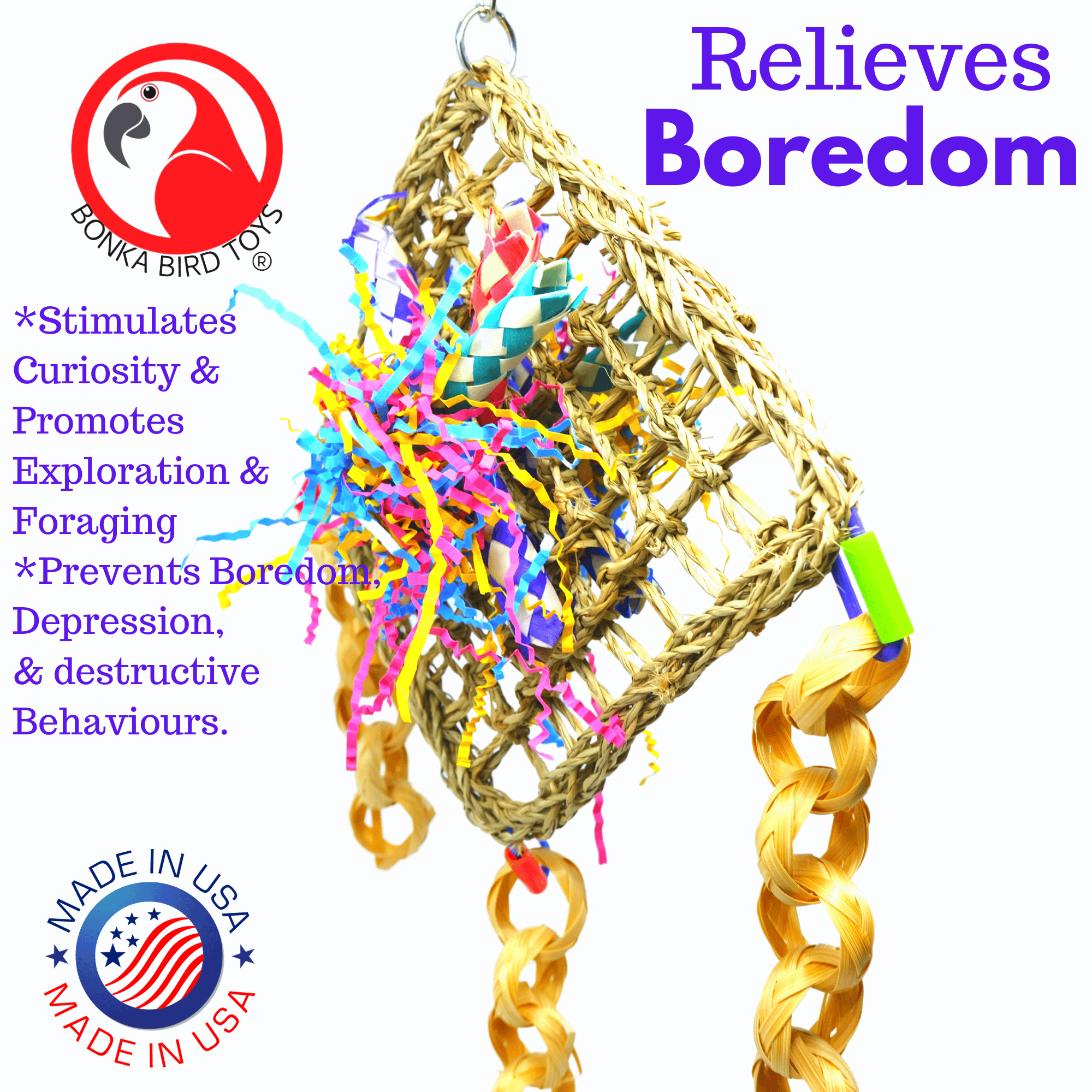 1723 Four Corners - Bonka Bird Toys