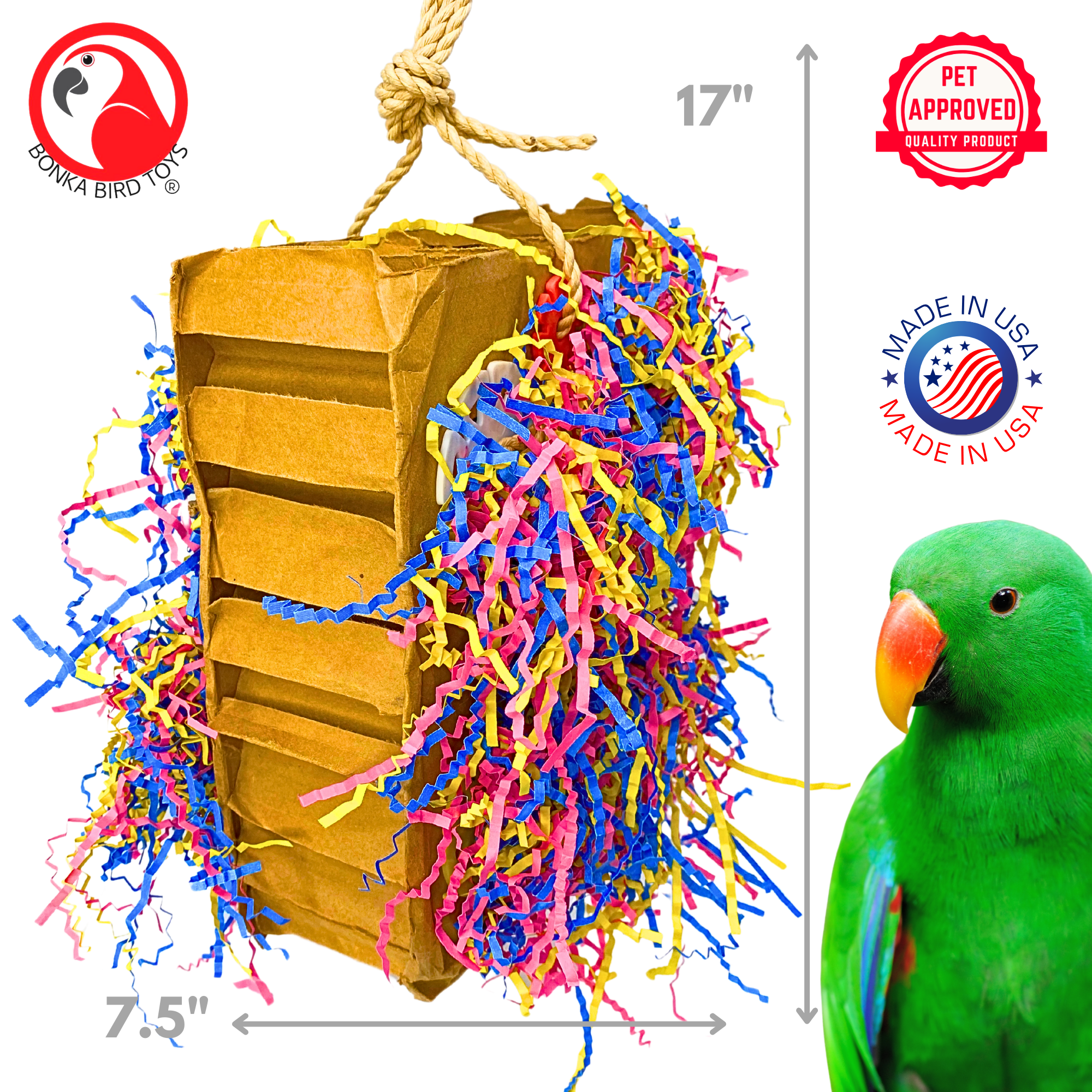 3805 Extra Large Harry Box - Bonka Bird Toys