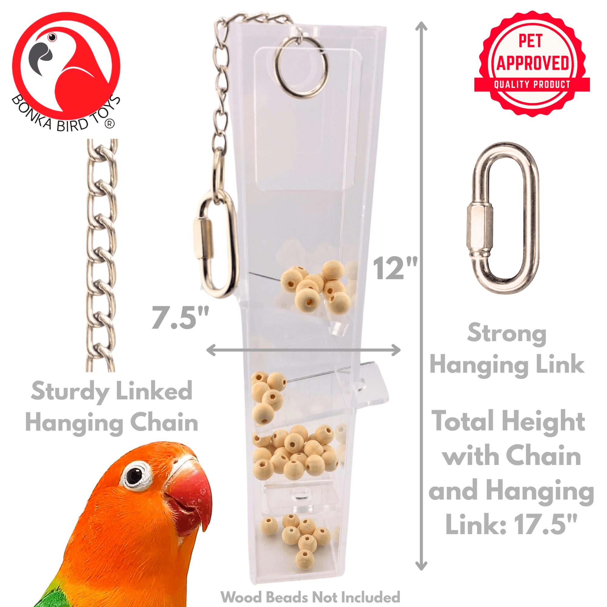 2210 Large Slide and Snack Station - Bonka Bird Toys