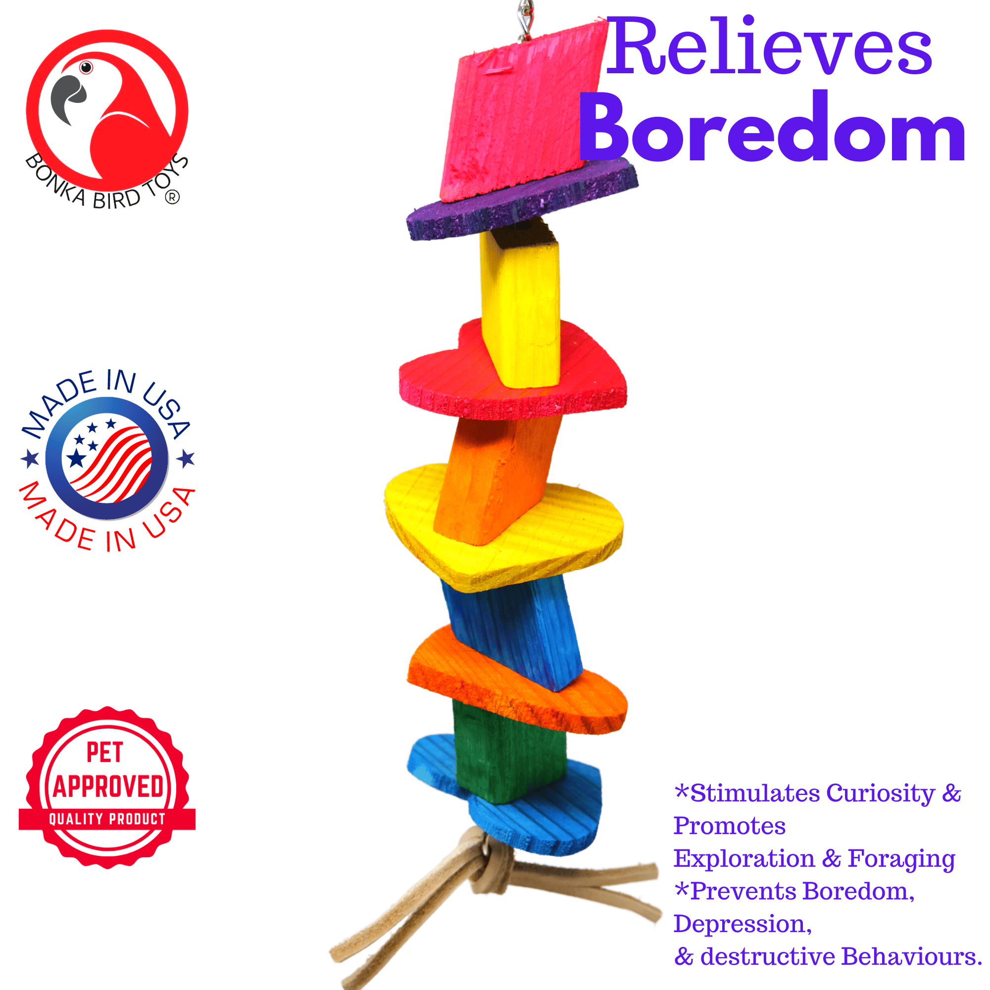 1512 Heart - Bonka Bird Toys