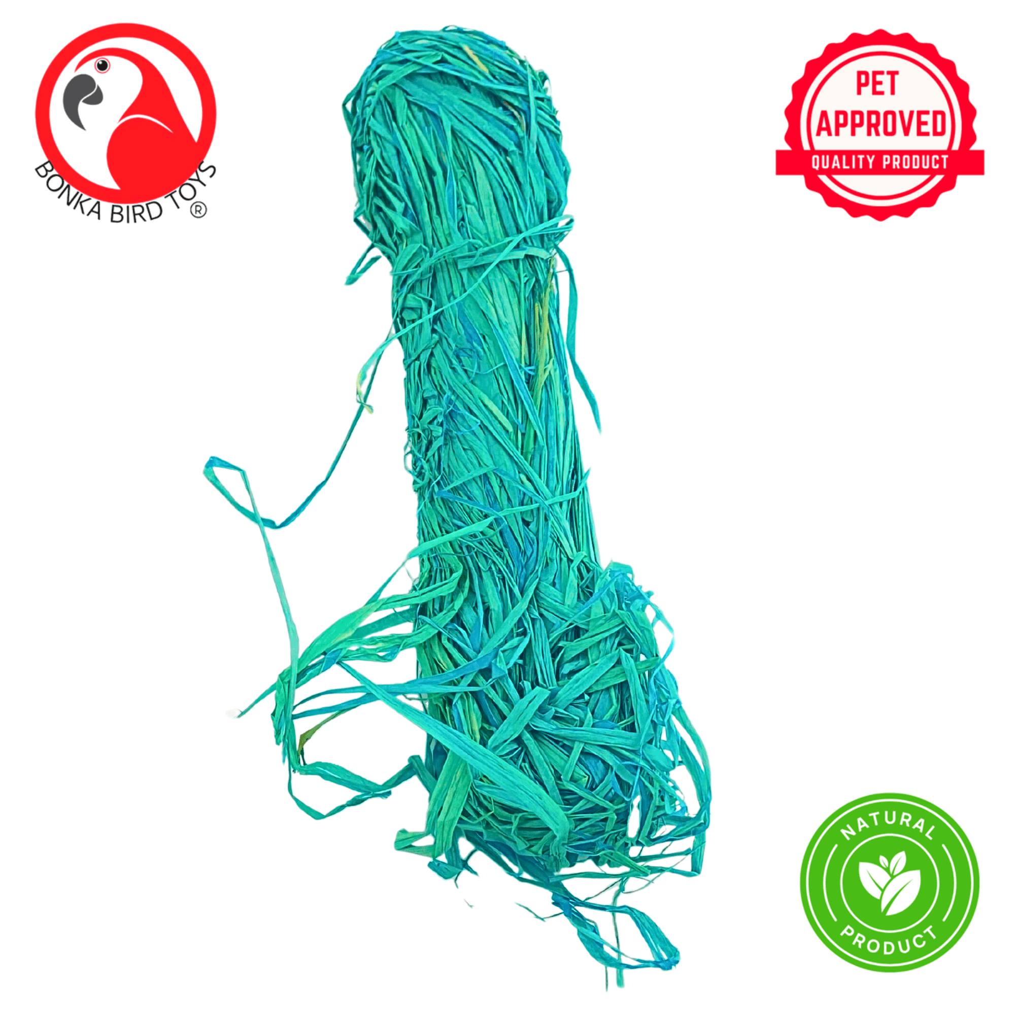 1153 Pk1 Raffia Bundle - Bonka Bird Toys