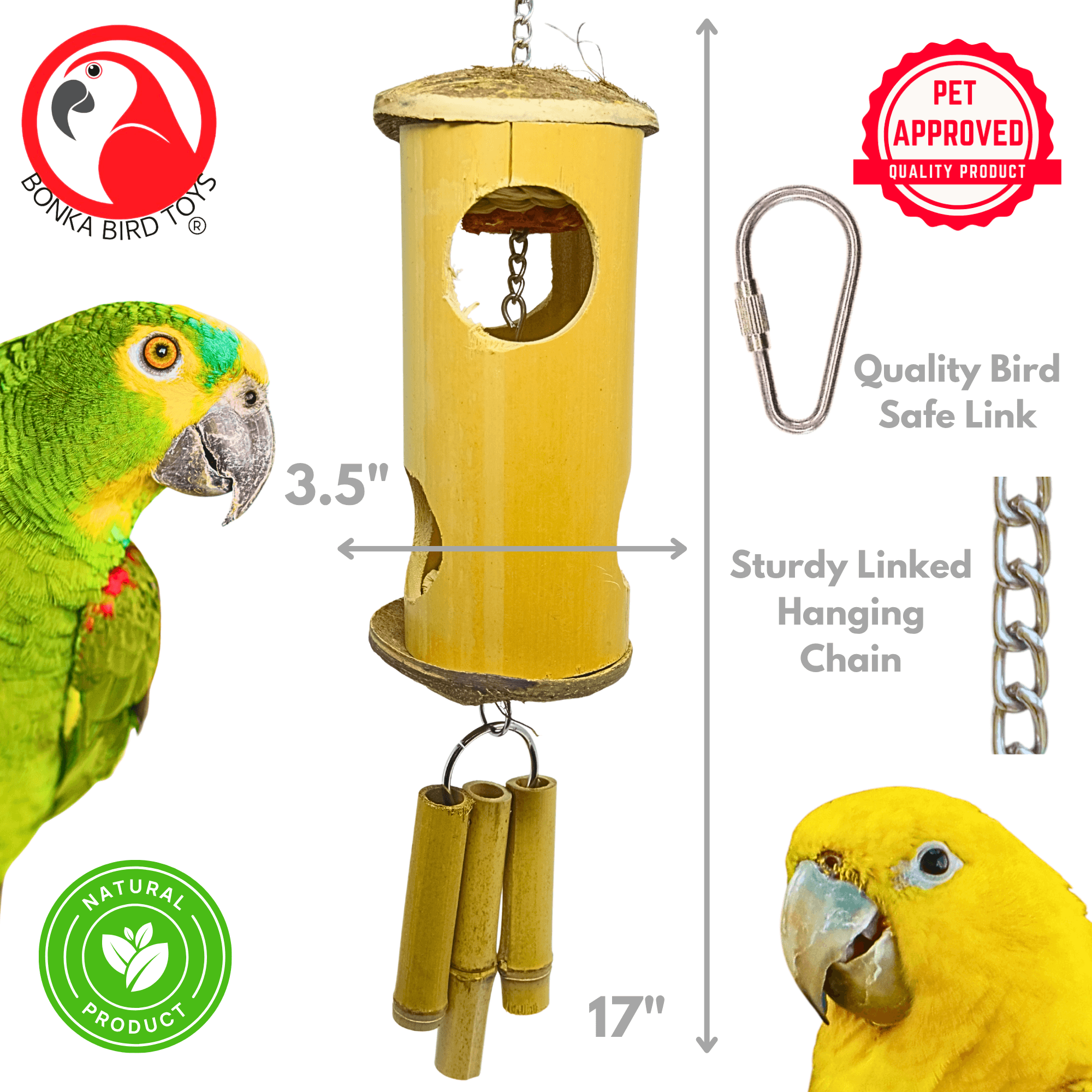 1240 Bamboozle - Bonka Bird Toys