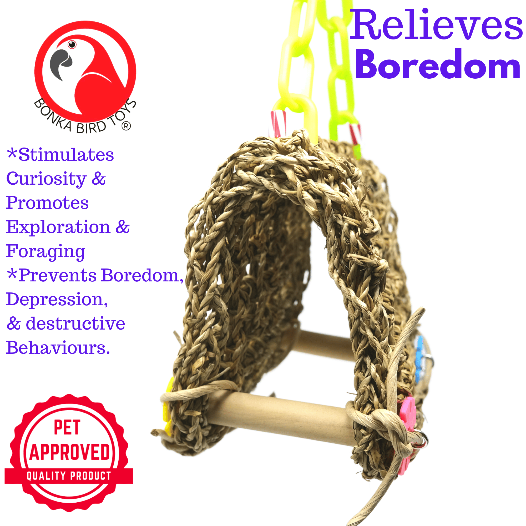 2261 Perch Tent - Bonka Bird Toys