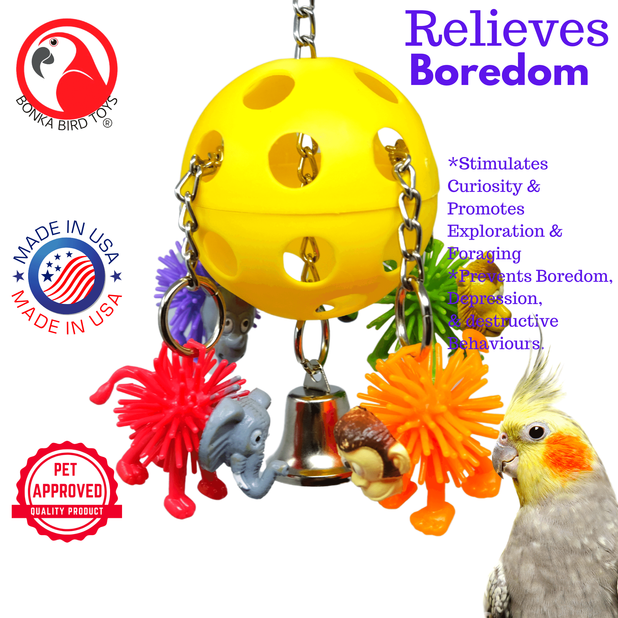 1936 Ballspike - Bonka Bird Toys