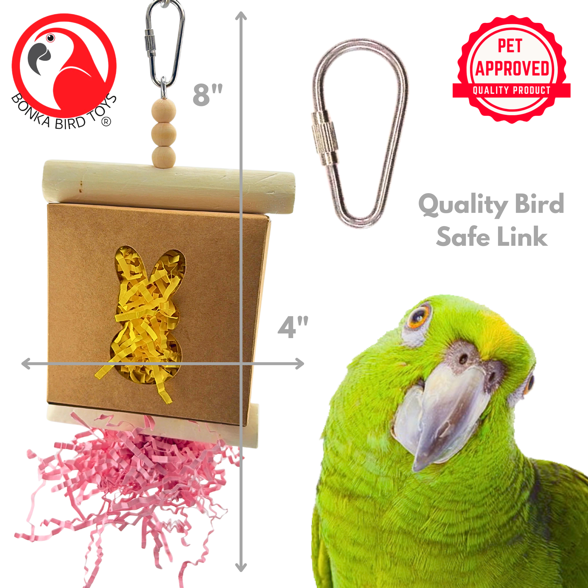 2110 Bunny Box - Bonka Bird Toys
