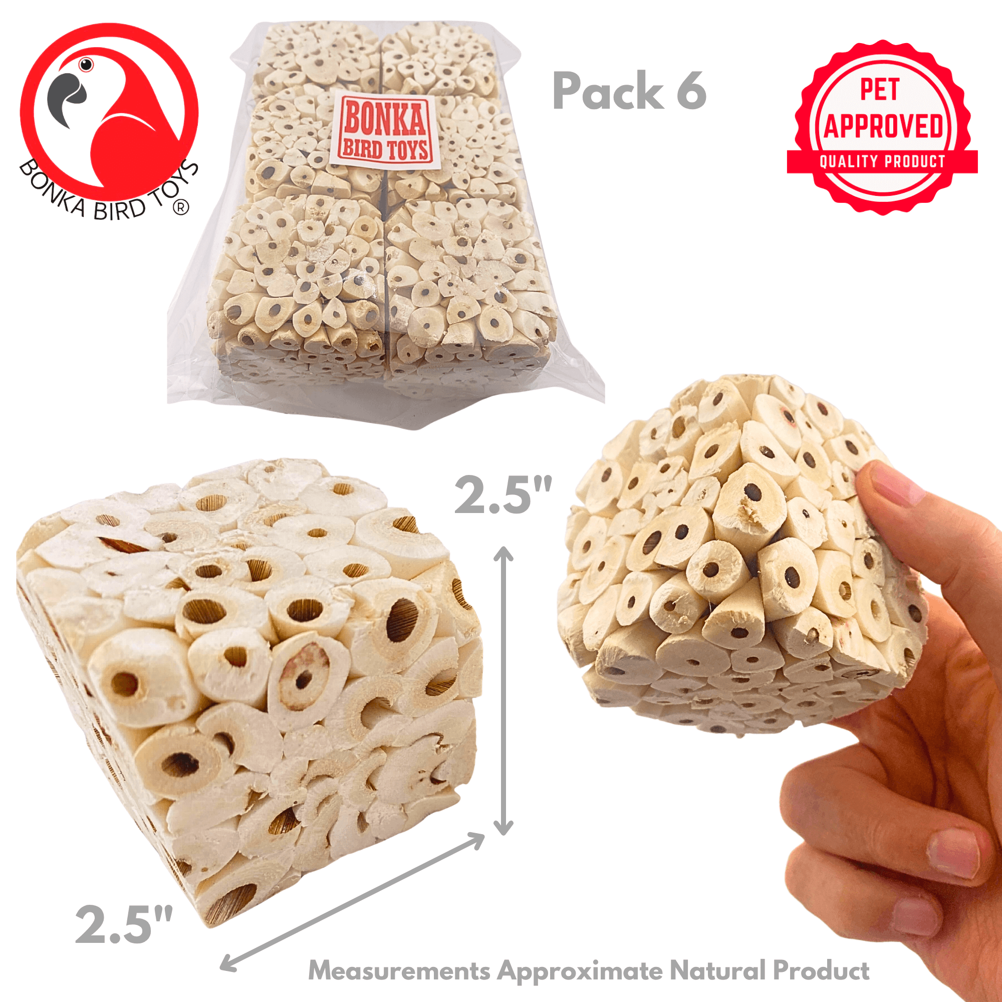 Big Sola Cubes - Bonka Bird Toys