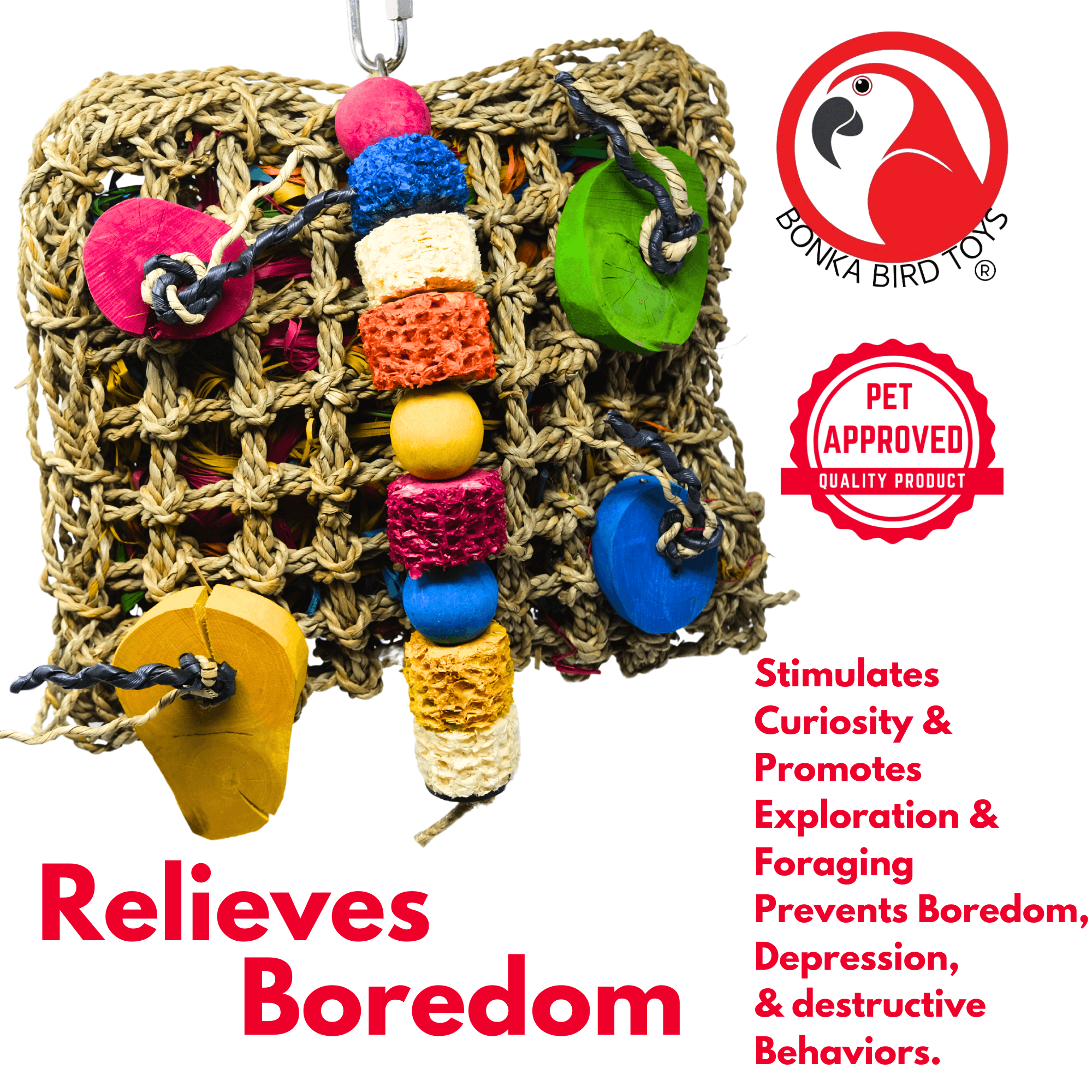 2646 Corn Purse - Bonka Bird Toys