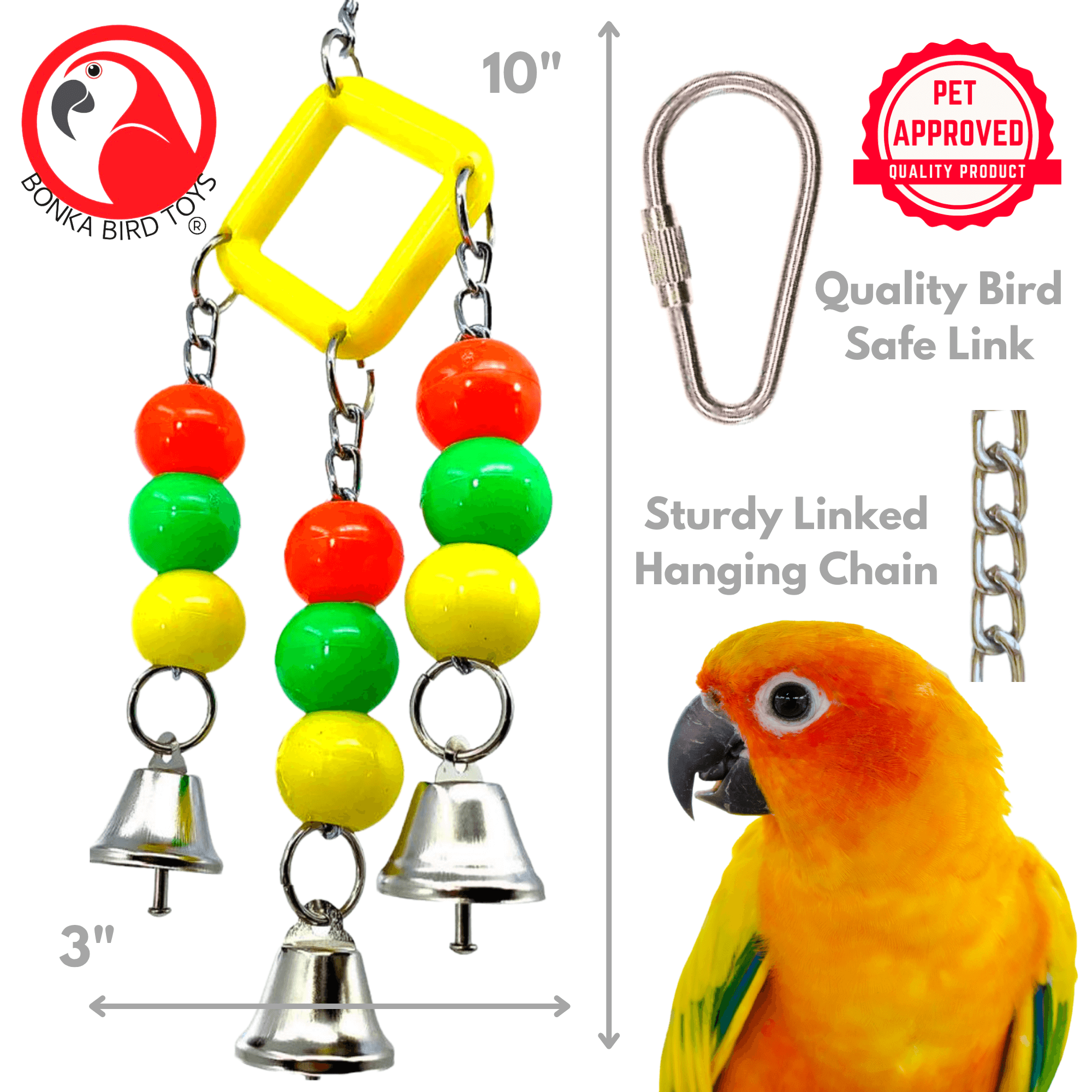 1909 Geo Jingler - Bonka Bird Toys