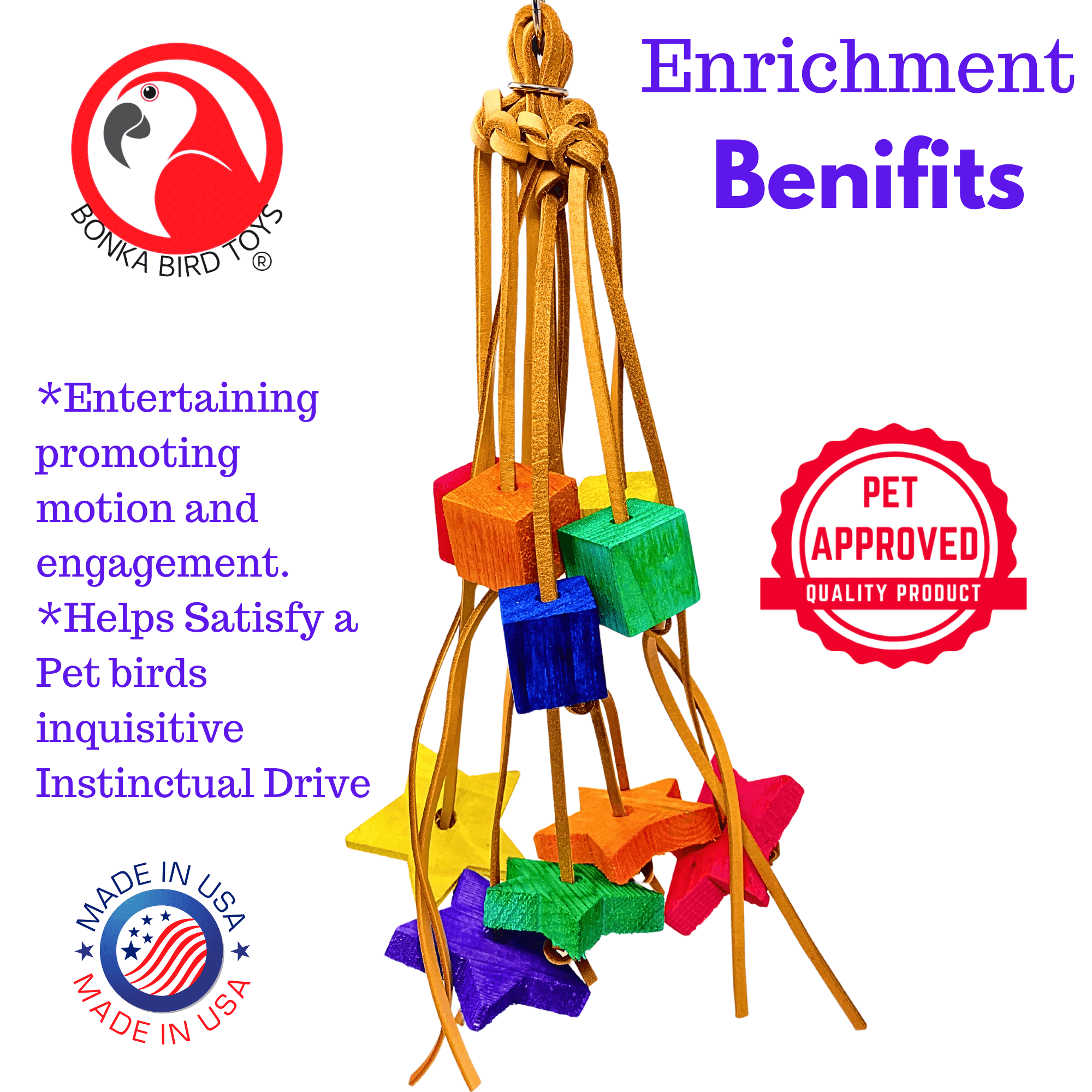 1707 Shooting Star - Bonka Bird Toys