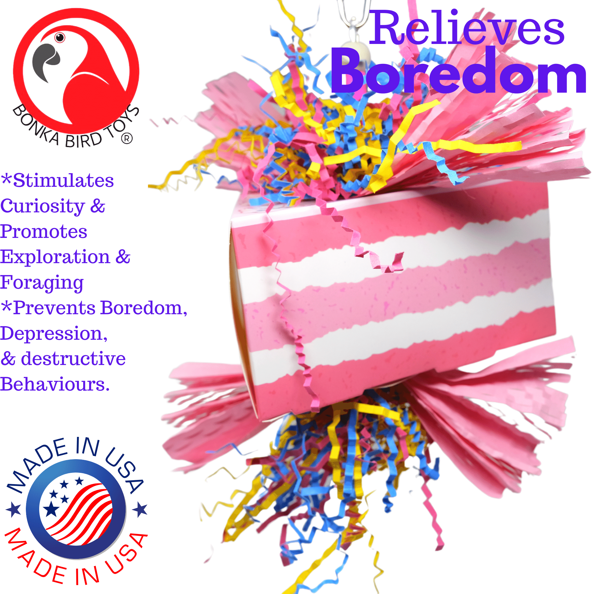 1009 Piece of Cake - Bonka Bird Toys