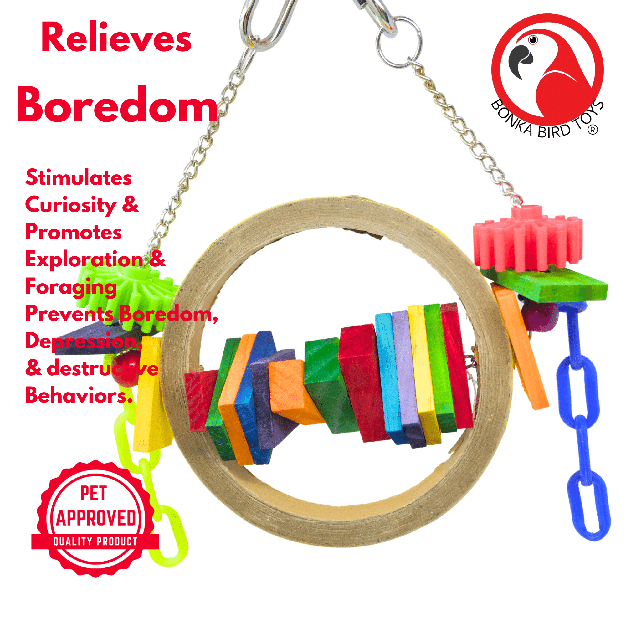 2236 Bagel Bridge - Bonka Bird Toys