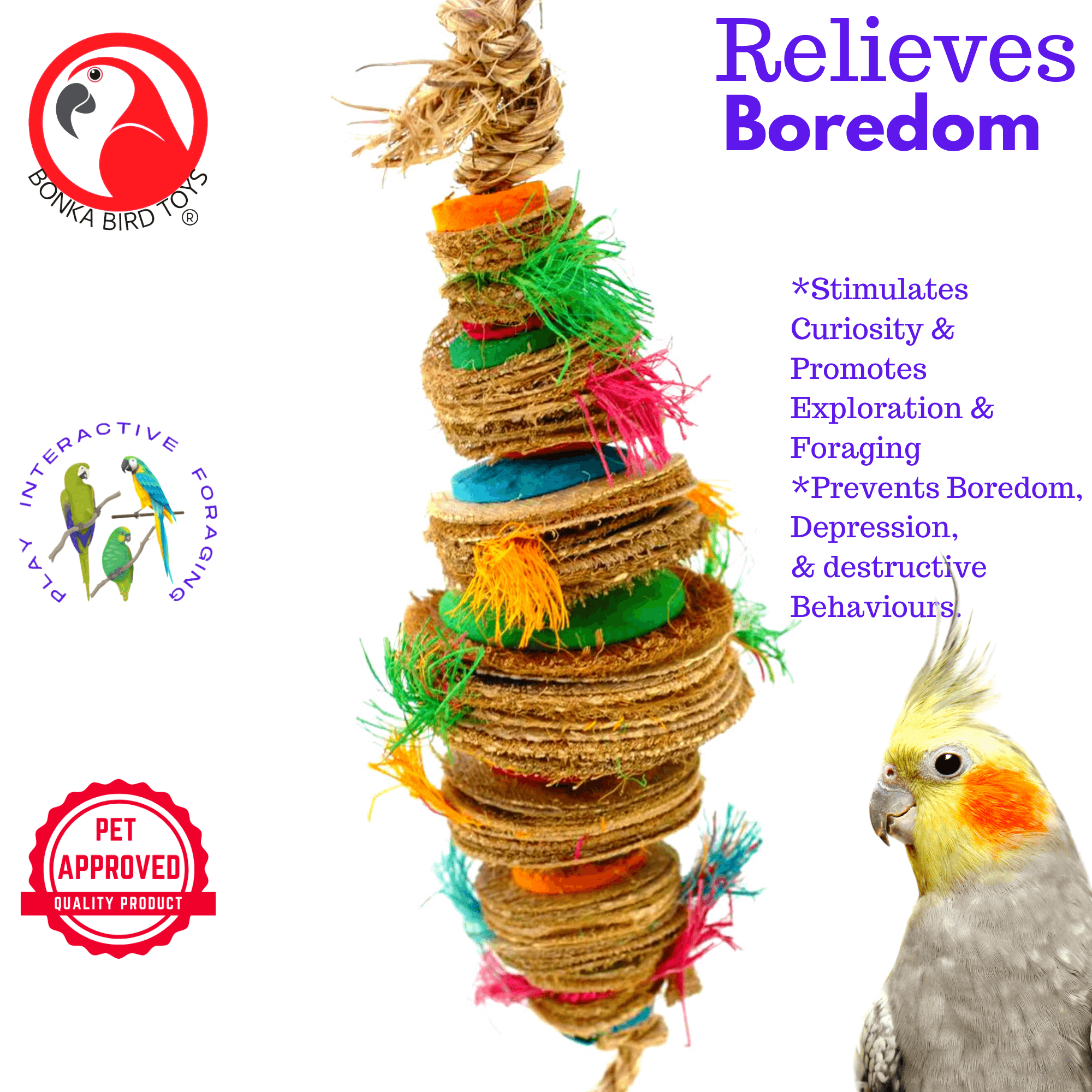 41342 Medium Venus - Bonka Bird Toys