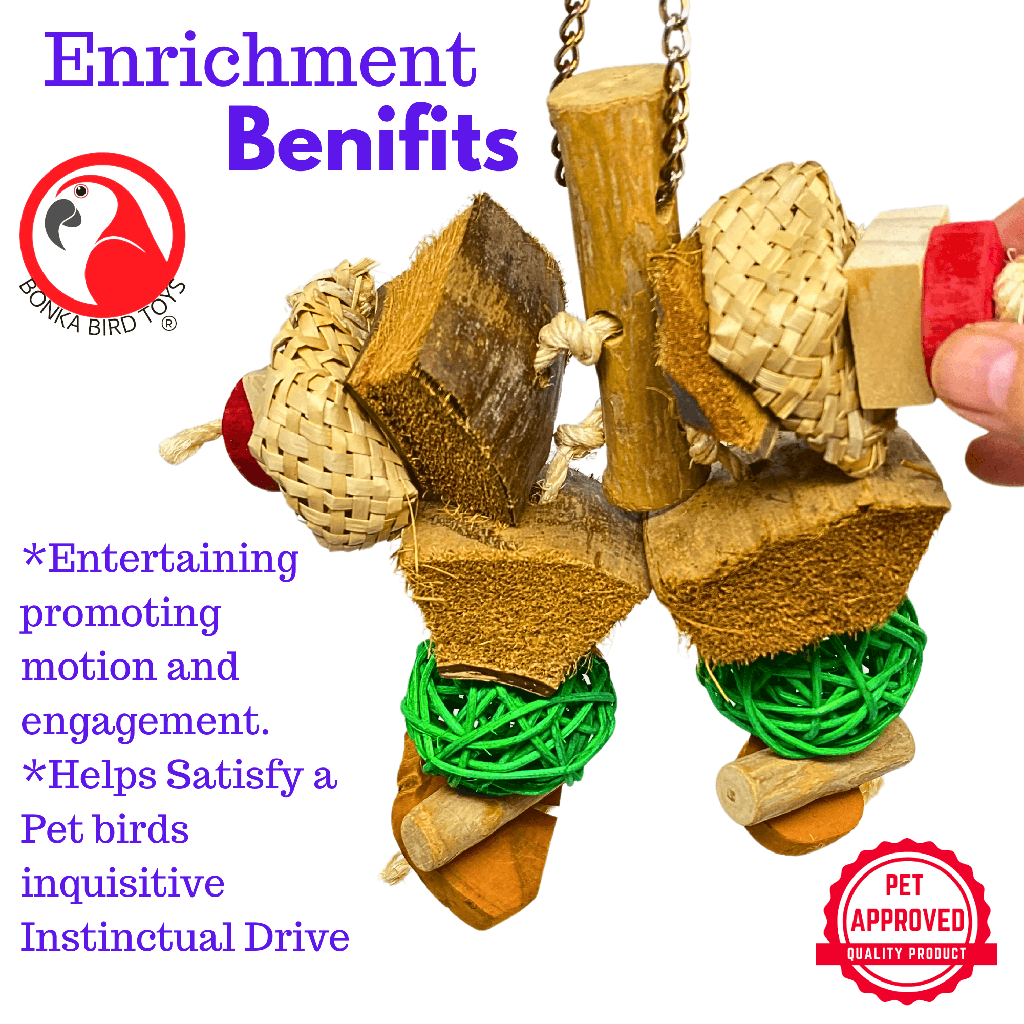 2592 Coco Surprise - Bonka Bird Toys