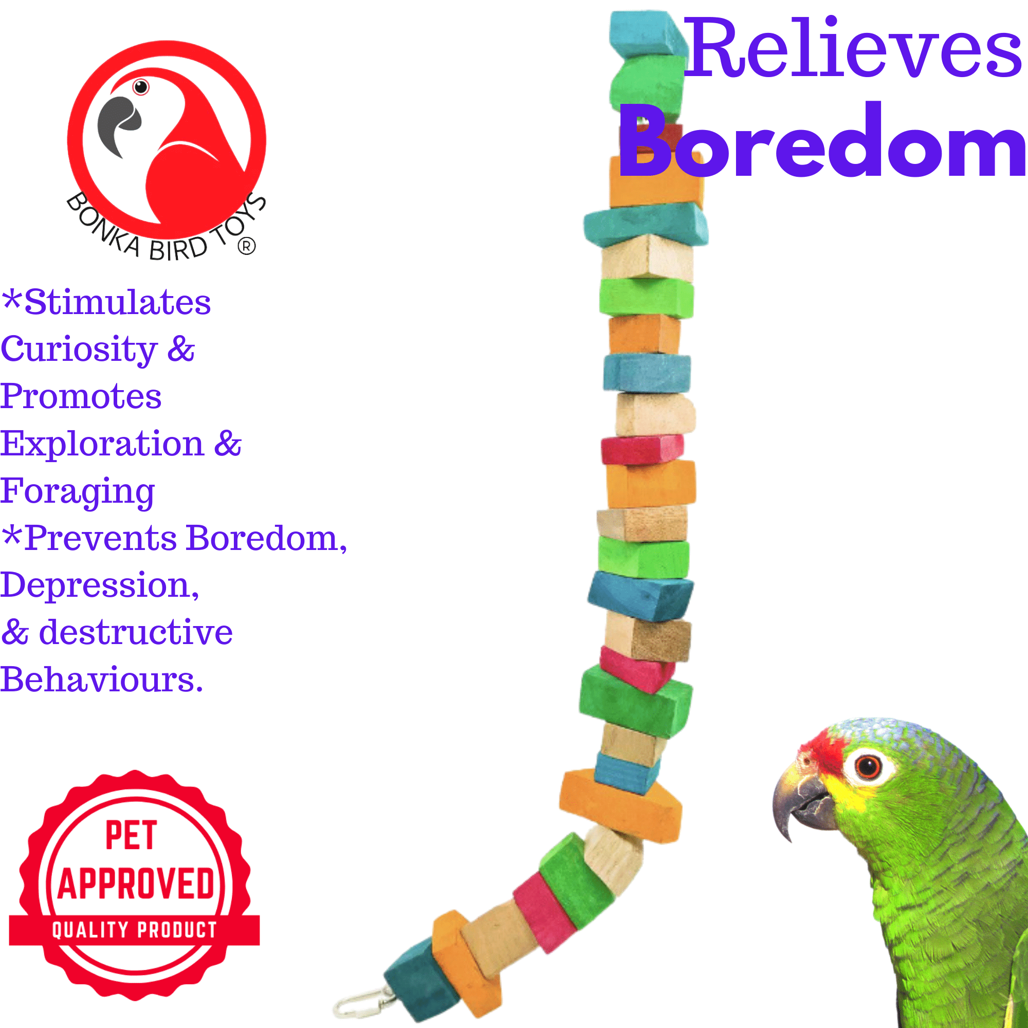 51225 Medium Rio Grande - Bonka Bird Toys