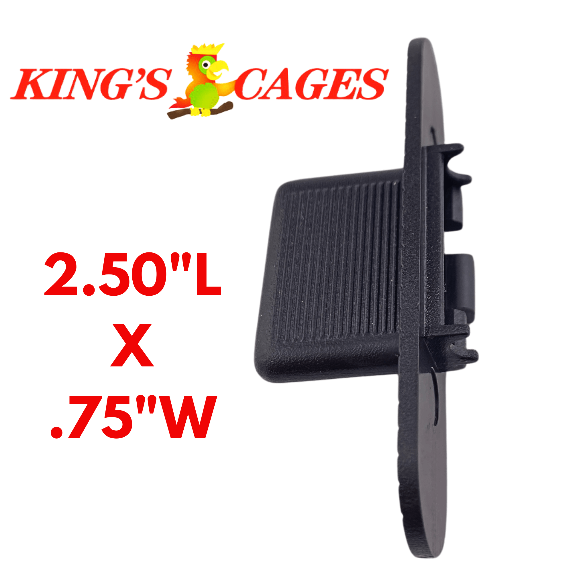 2748 Plastic Lock – 1st Generation Aluminum Travel Cages - Bonka Bird Toys