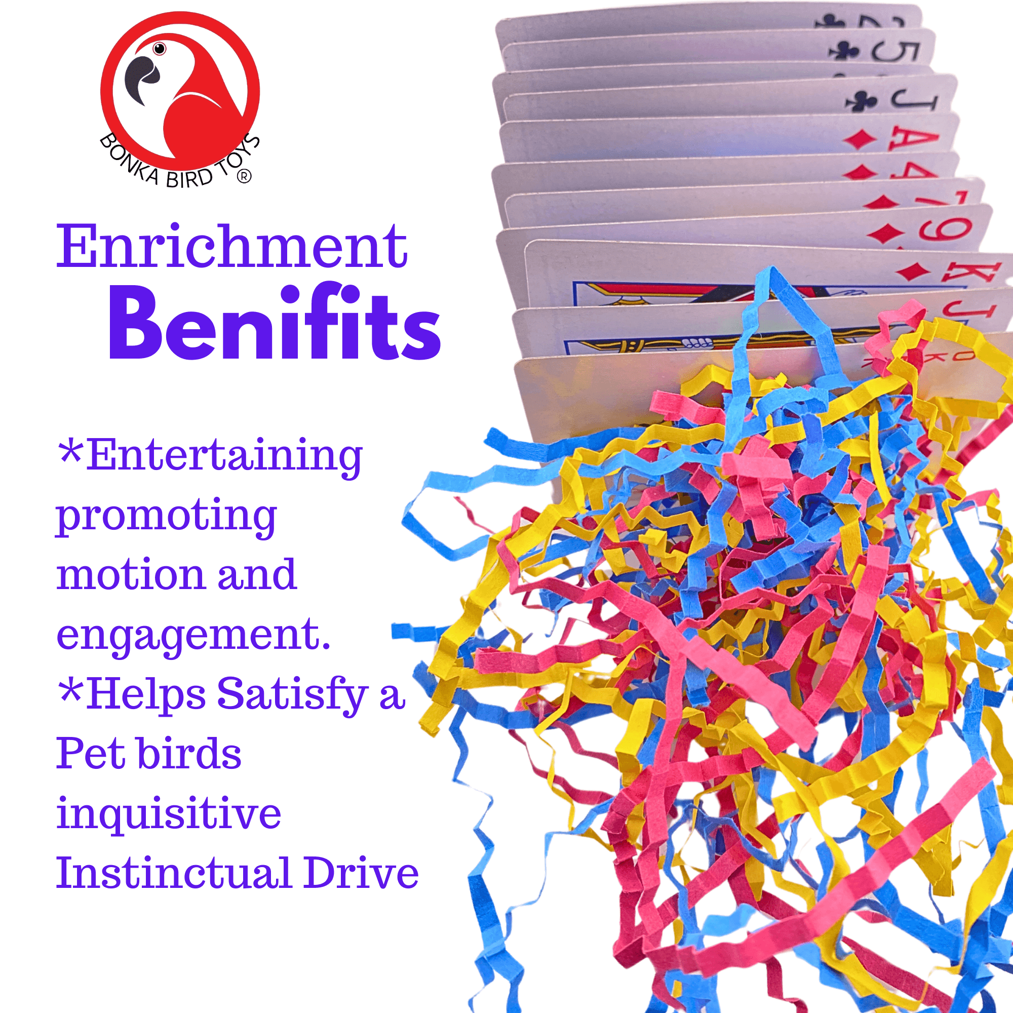 1472 Poker - Bonka Bird Toys