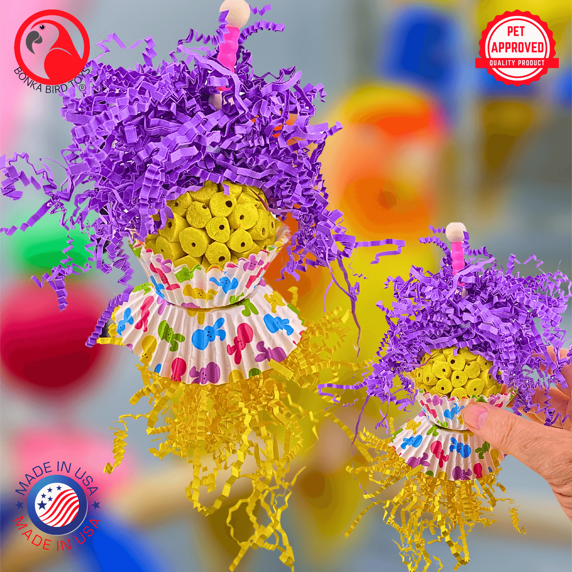 1030 Hoppy Easter - Bonka Bird Toys