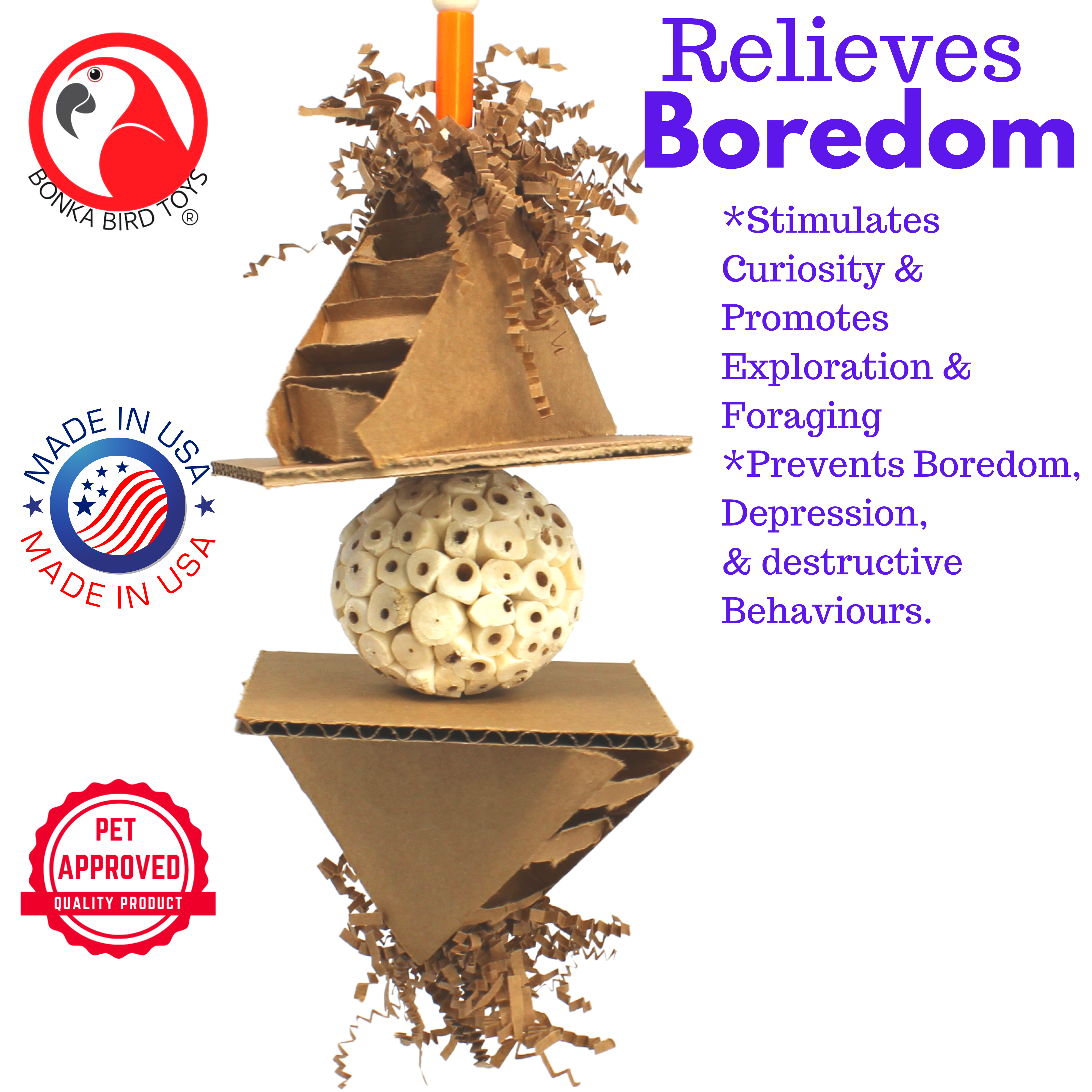 2309 Sola Spaceship - Bonka Bird Toys