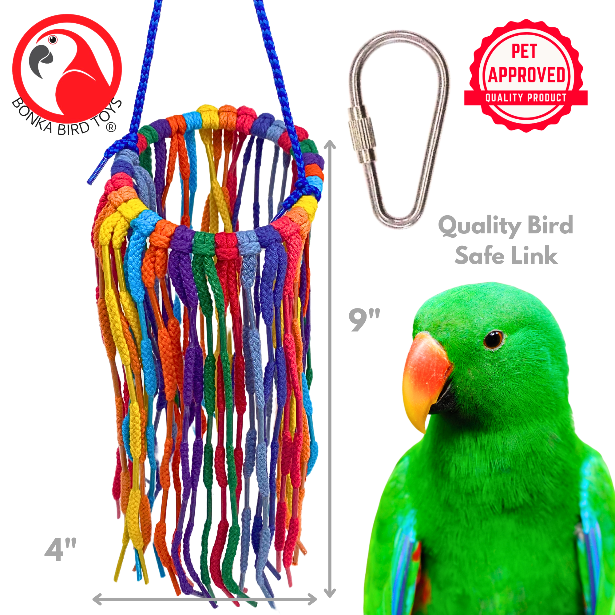 51213 Large Aglet Heaven - Bonka Bird Toys