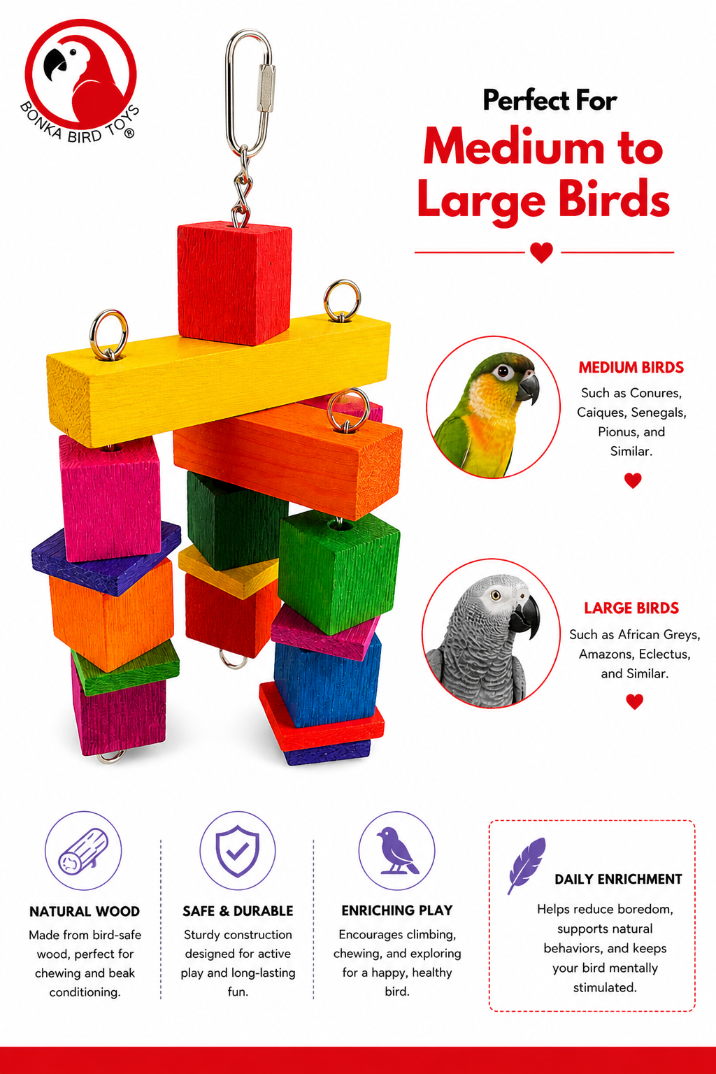2575 Chain Criss Cross - Bonka Bird Toys