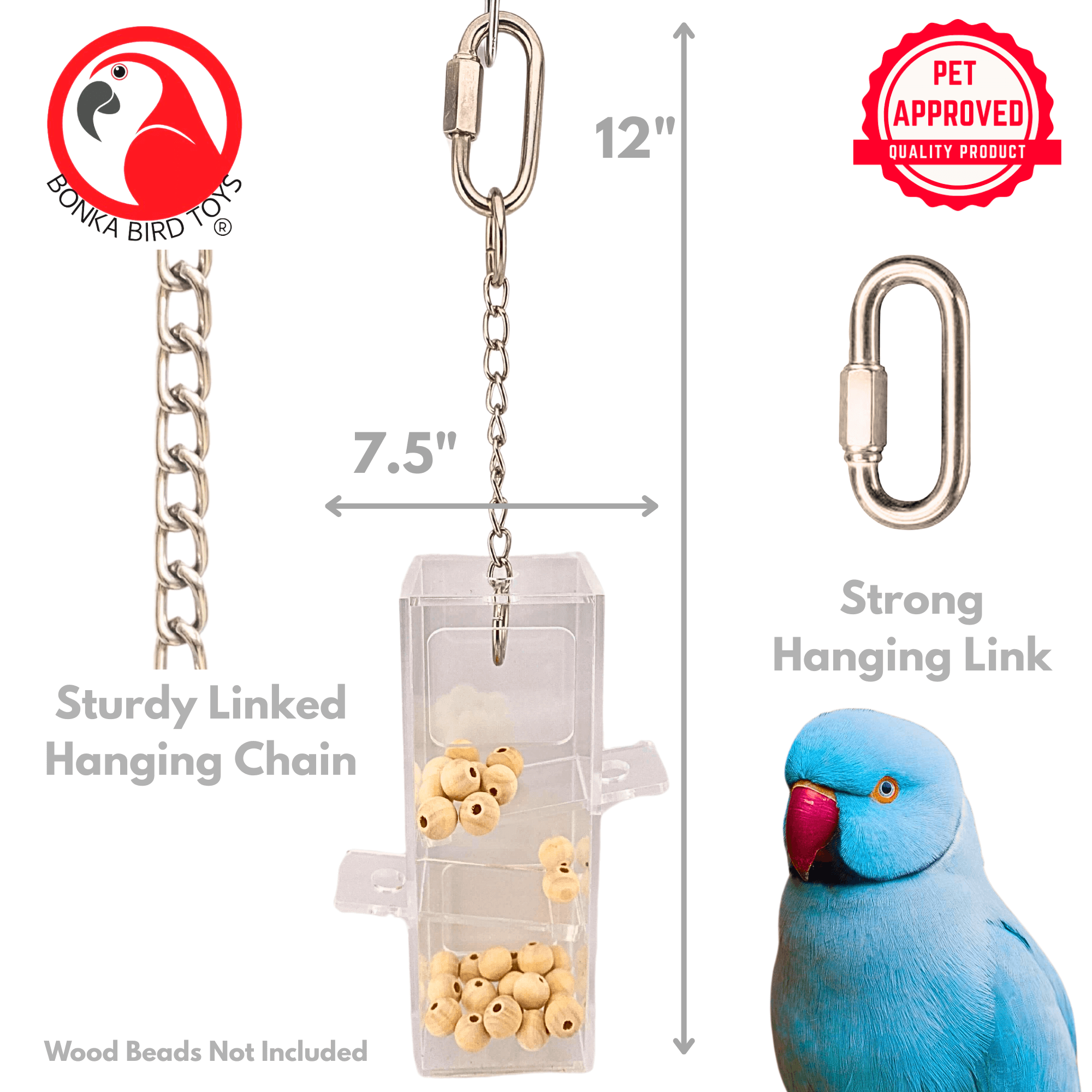 2589 Slide and Snack Station - Bonka Bird Toys