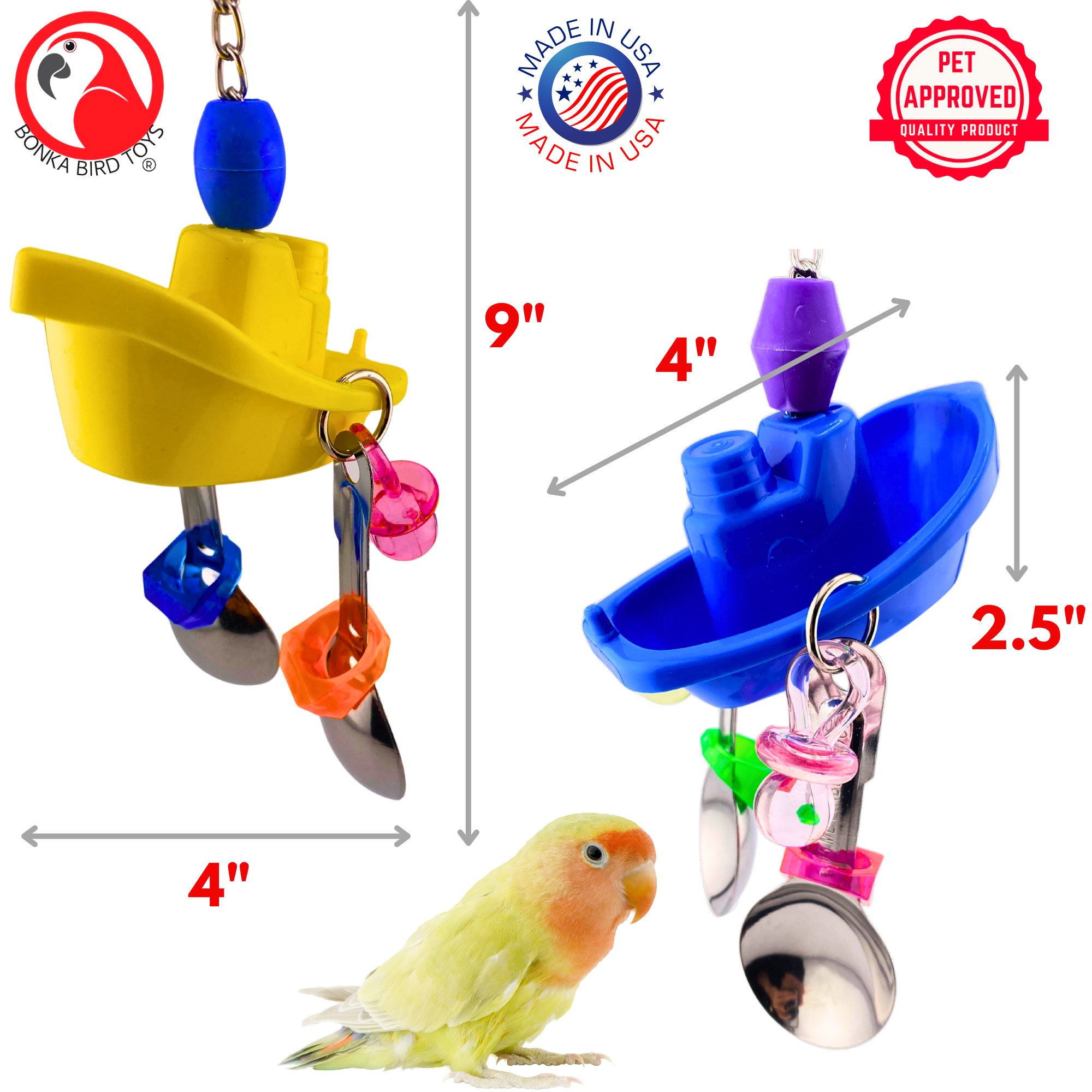 3653 Tugboat - Bonka Bird Toys