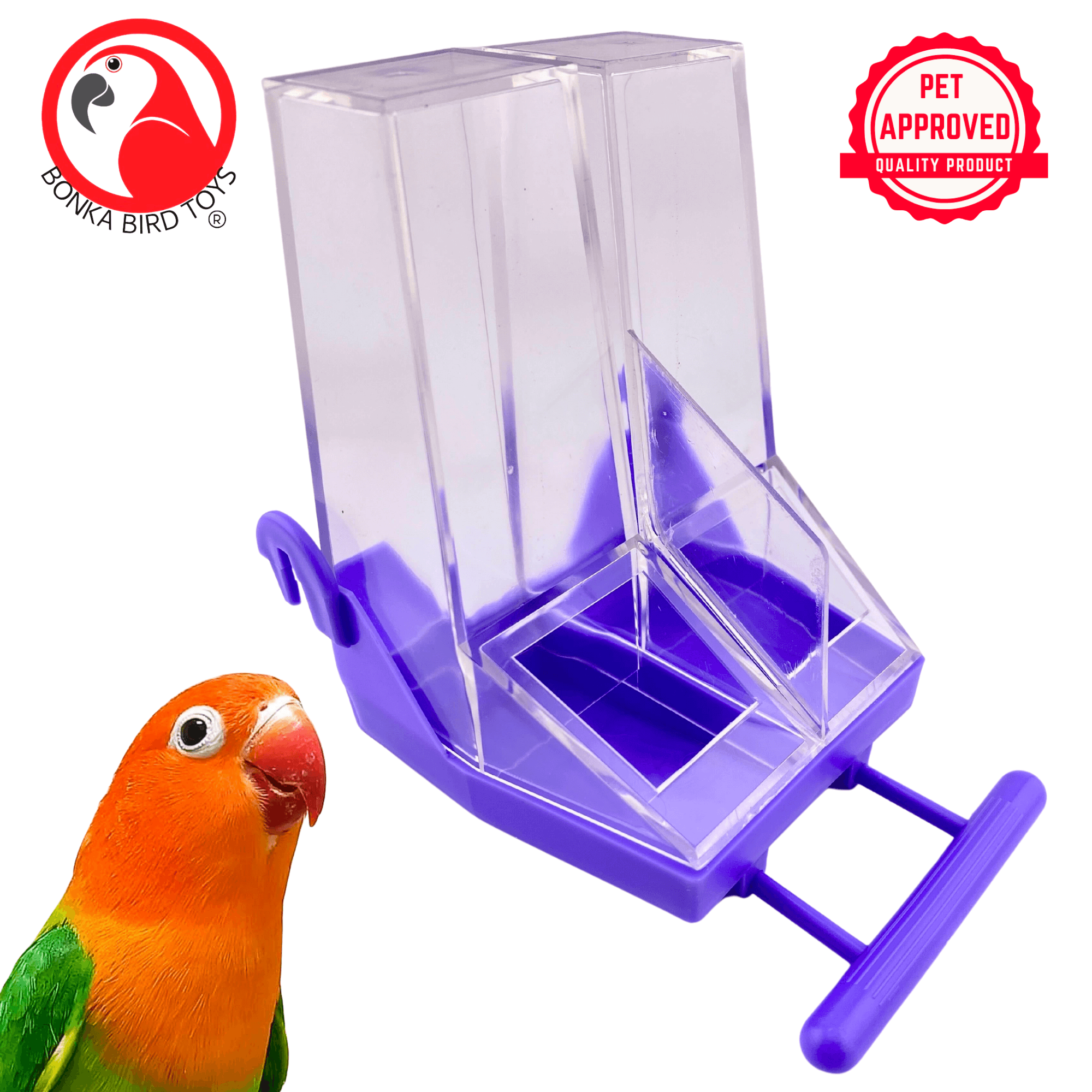 6019 Double Feeder - Bonka Bird Toys