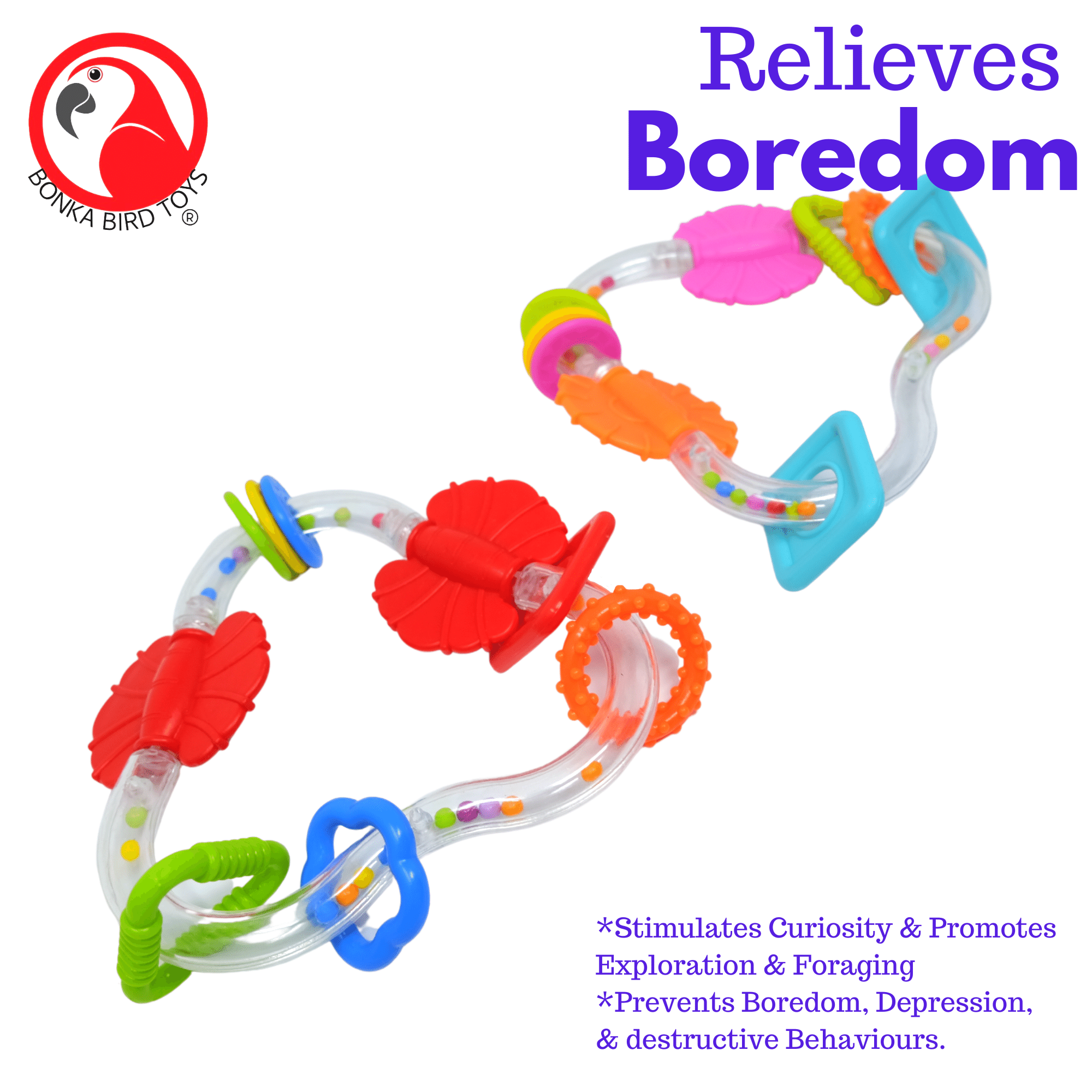 2543 PK2 Puzzle Play - Bonka Bird Toys