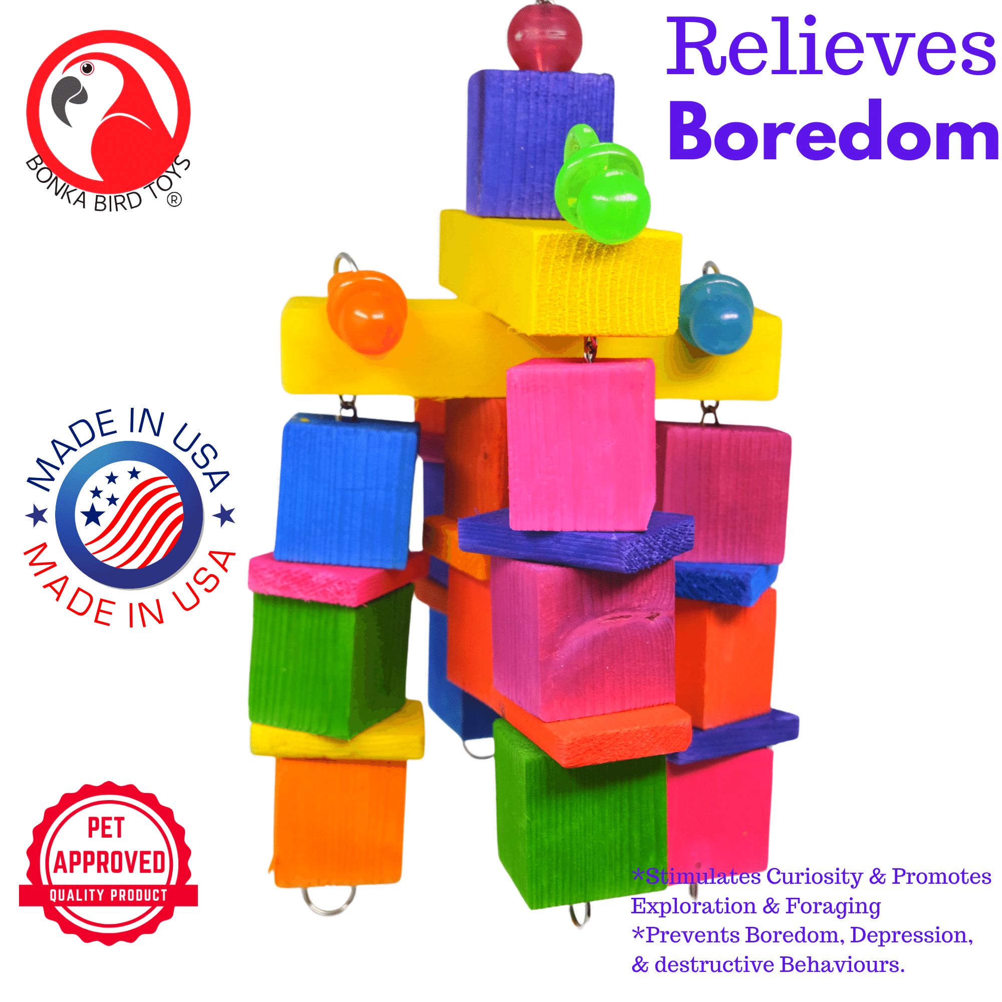 2575 Chain Criss Cross - Bonka Bird Toys