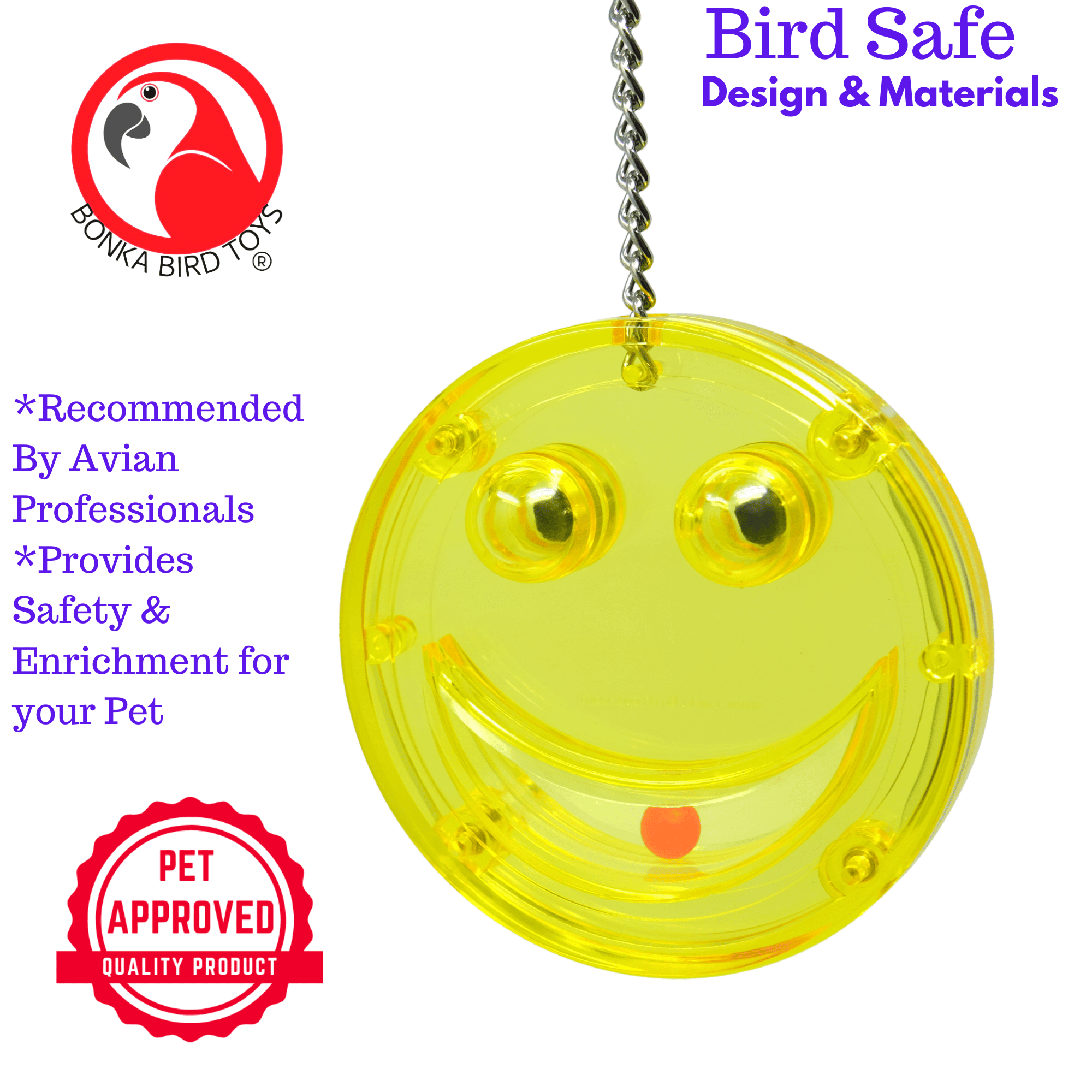 0015 Large Smile - Bonka Bird Toys