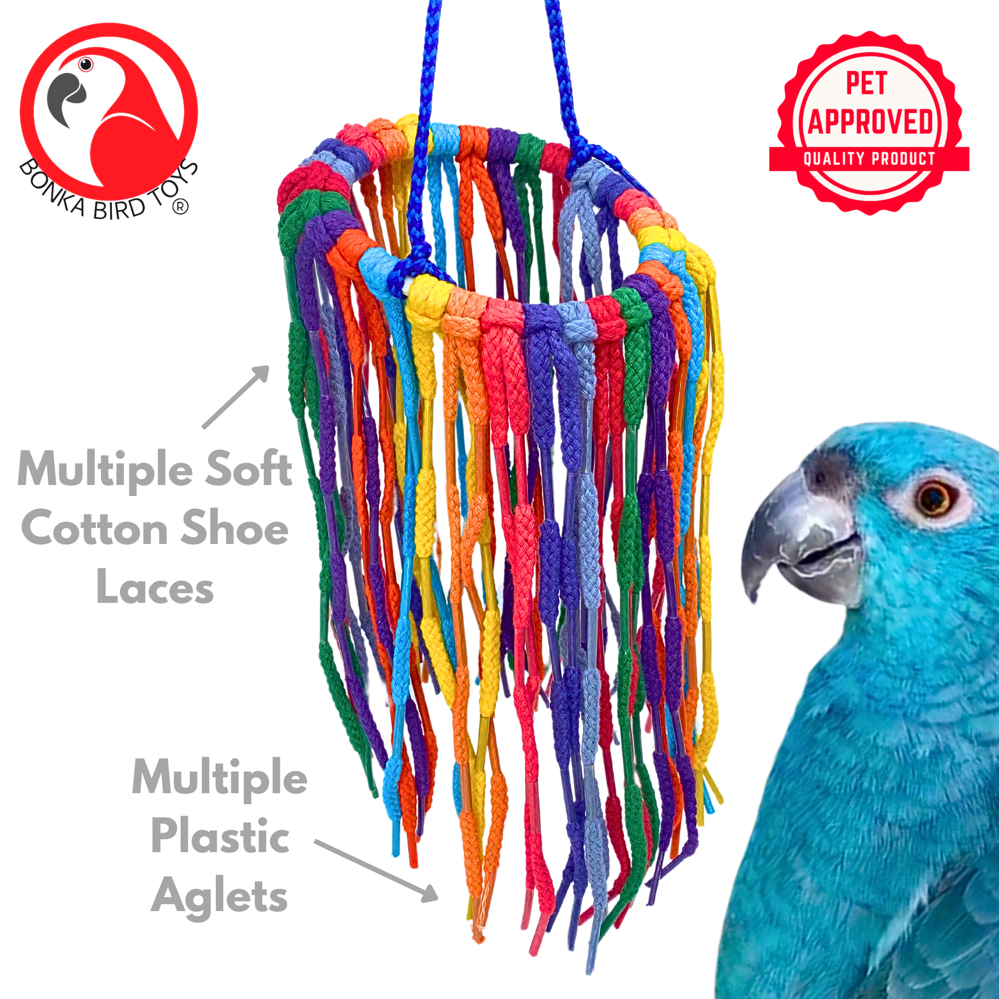 51213 Large Aglet Heaven - Bonka Bird Toys
