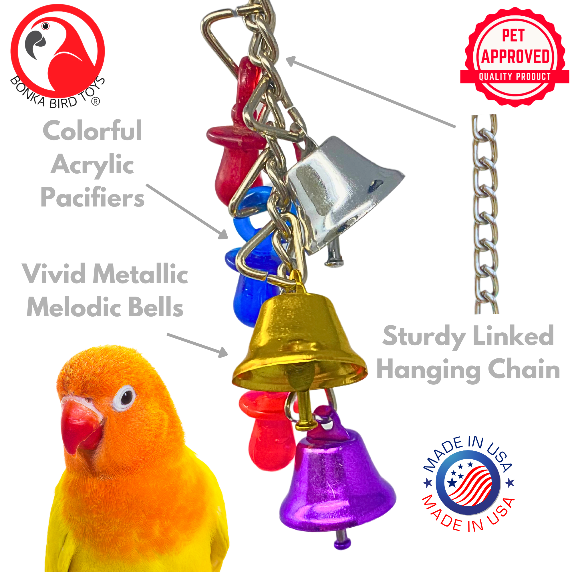 1107 Jingle Bells - Bonka Bird Toys