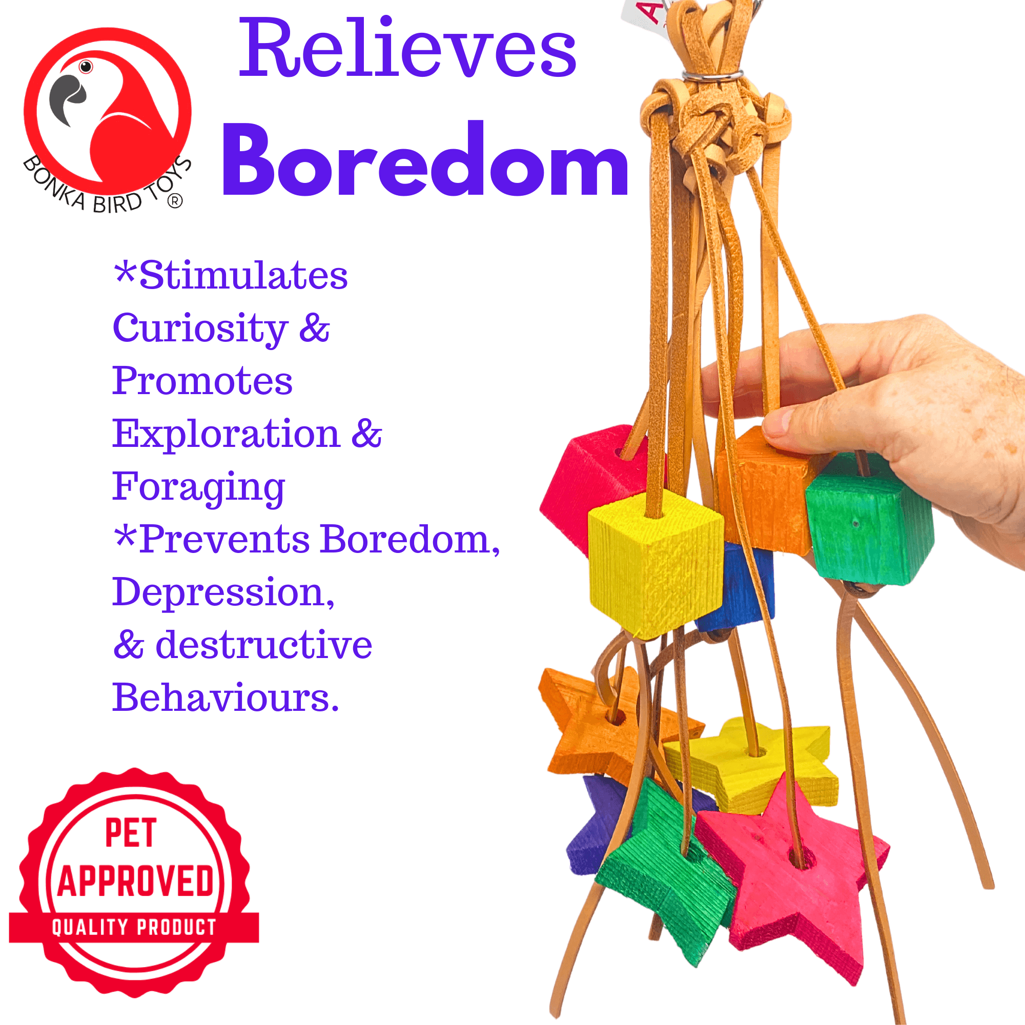 1707 Shooting Star - Bonka Bird Toys