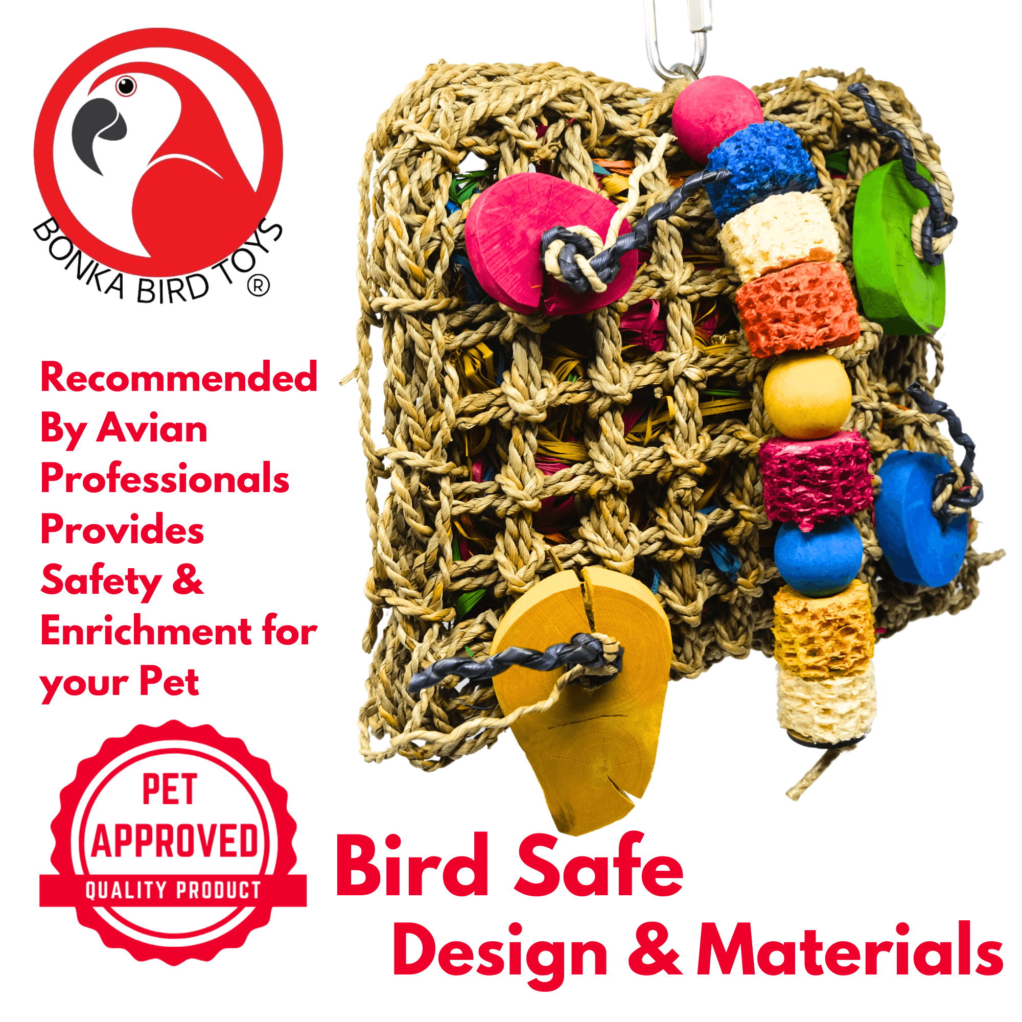 2646 Corn Purse - Bonka Bird Toys