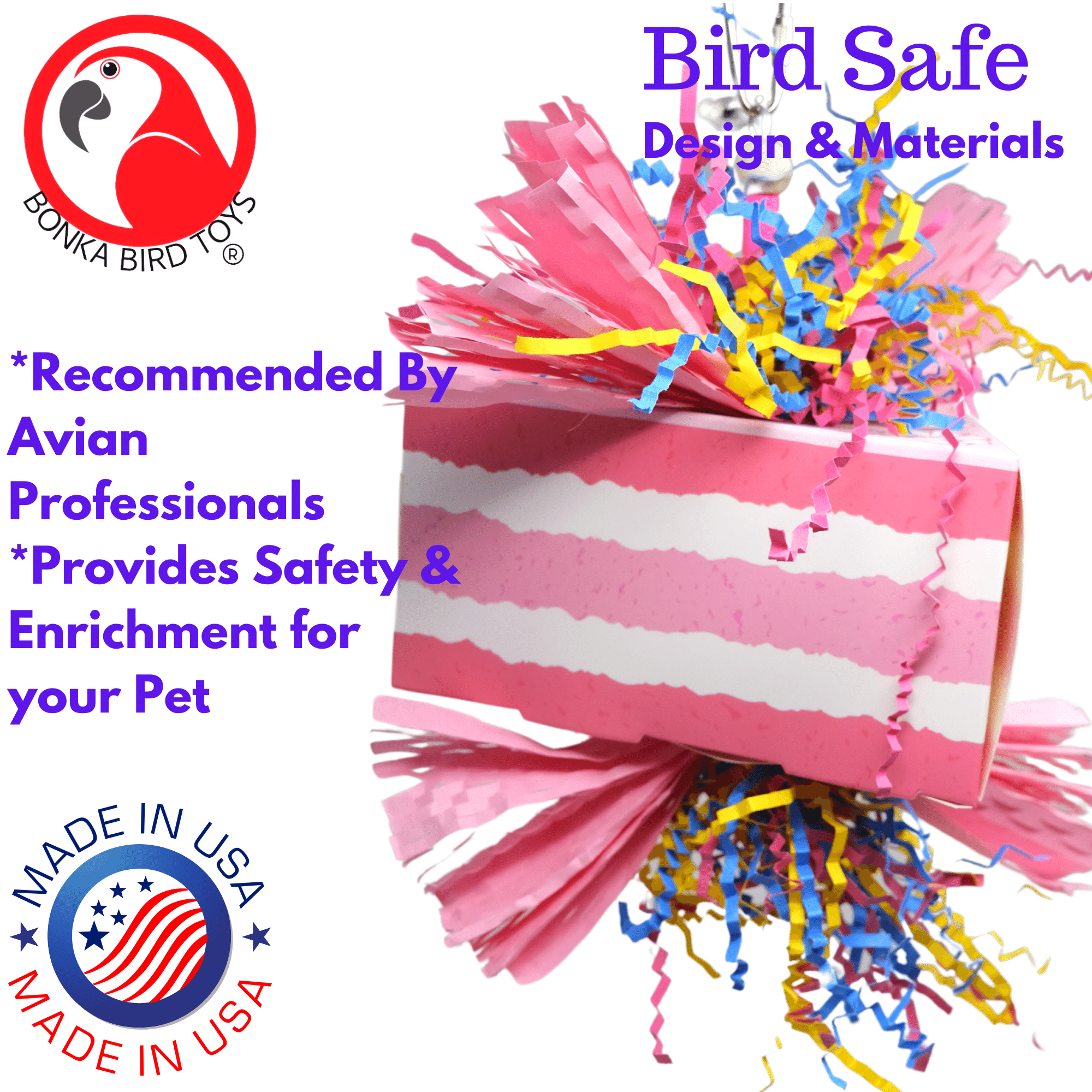 1009 Piece of Cake - Bonka Bird Toys