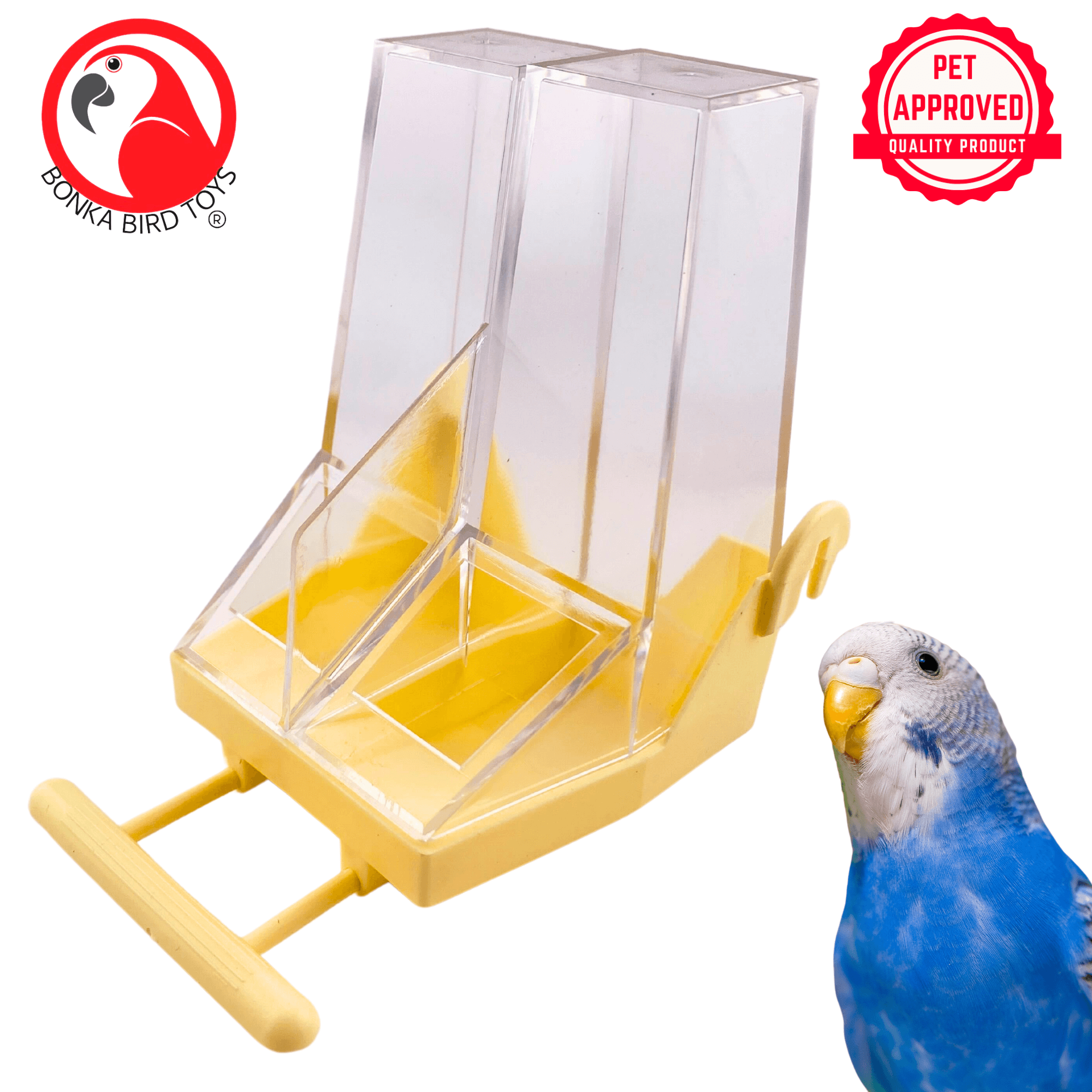 6019 Double Feeder - Bonka Bird Toys