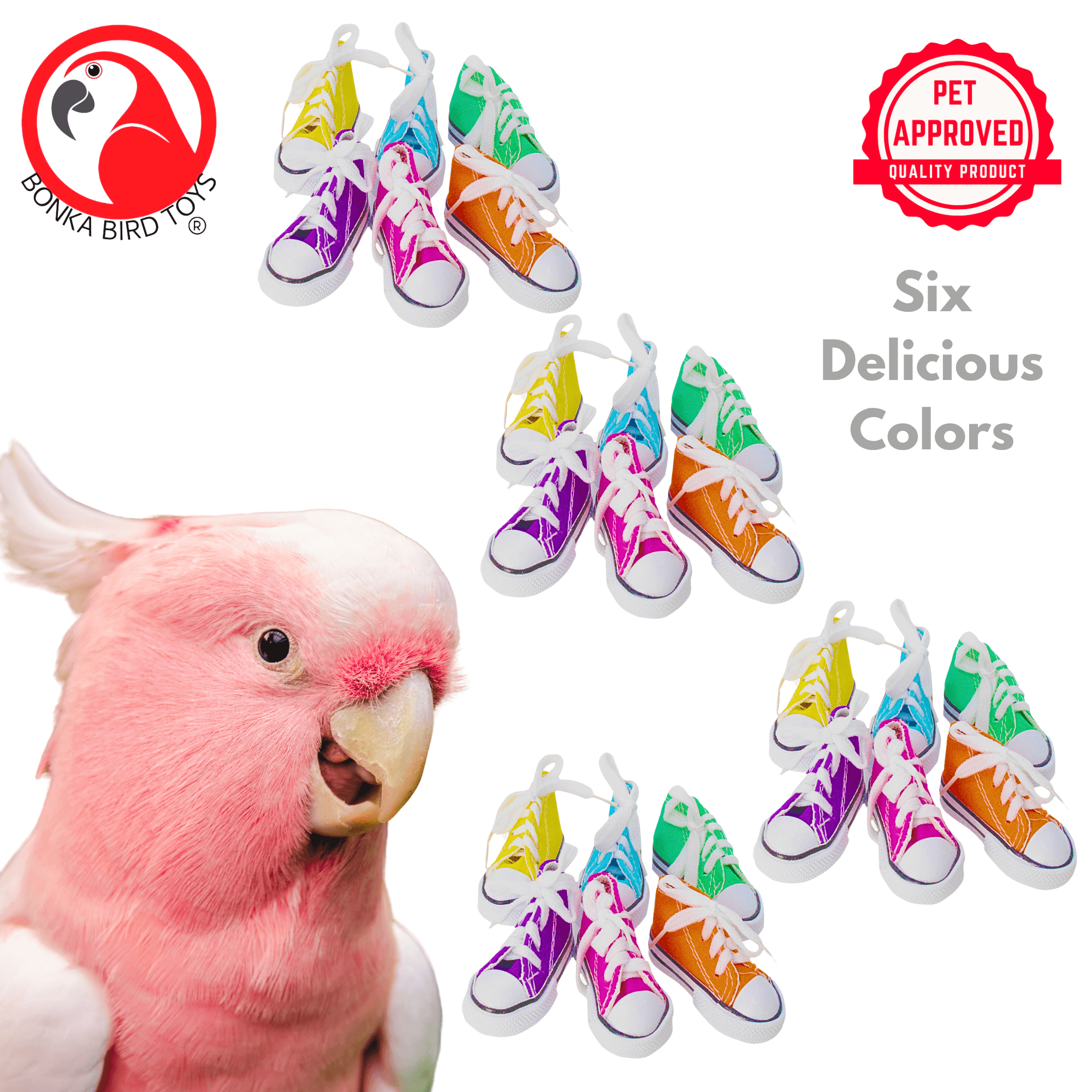 Mini Sneakers Pk12 - Pk24 - Bonka Bird Toys