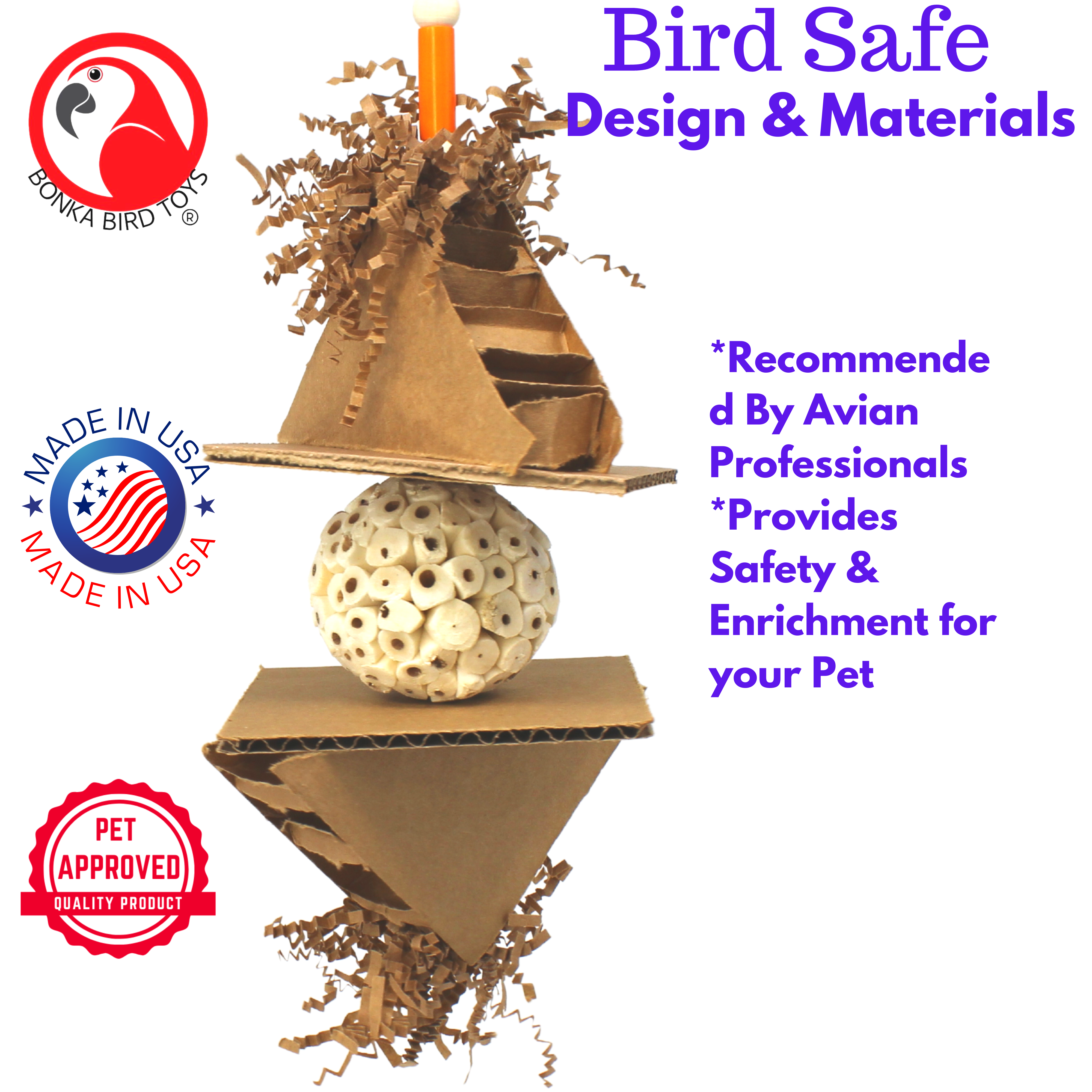 2309 Sola Spaceship - Bonka Bird Toys