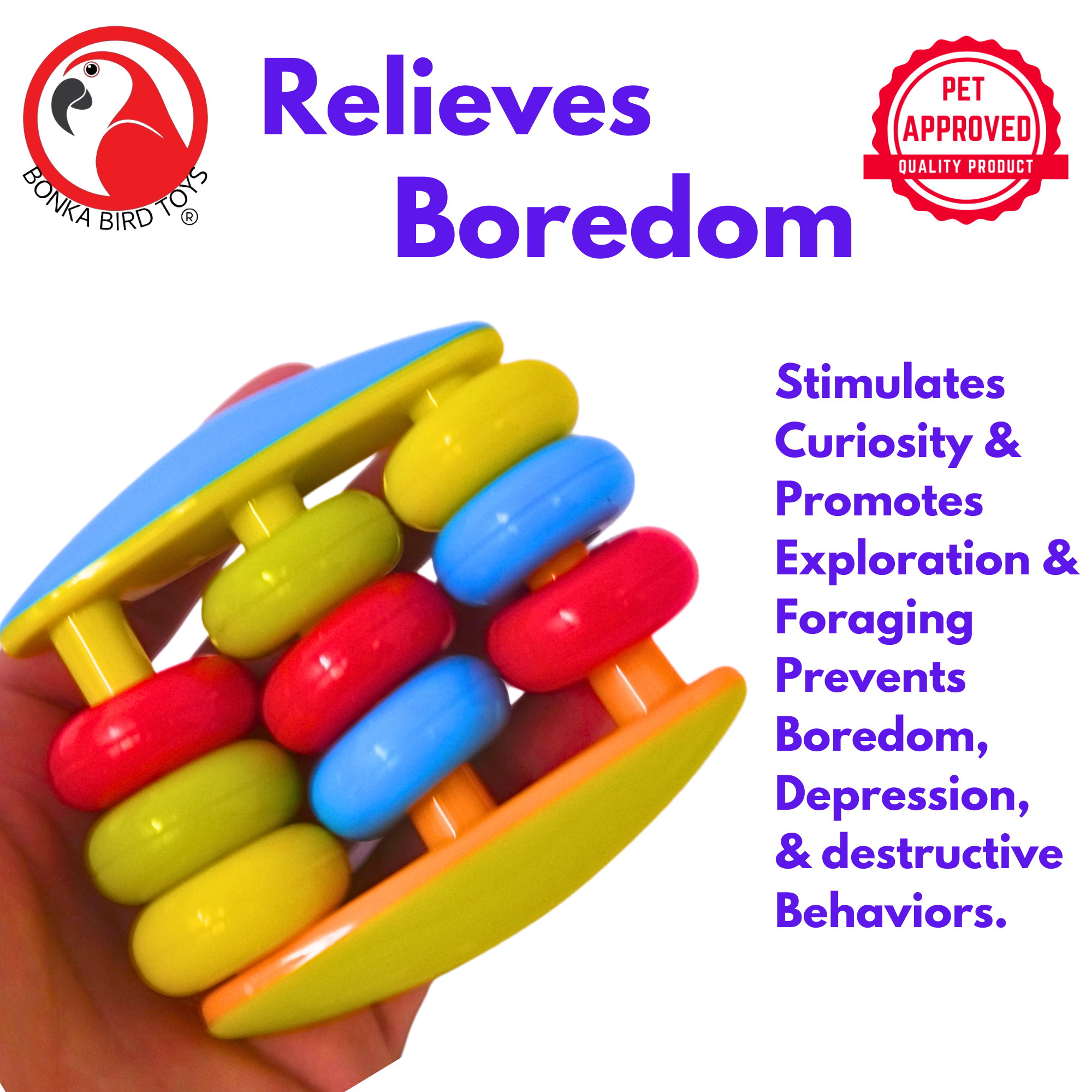 2460 Abacus - Bonka Bird Toys