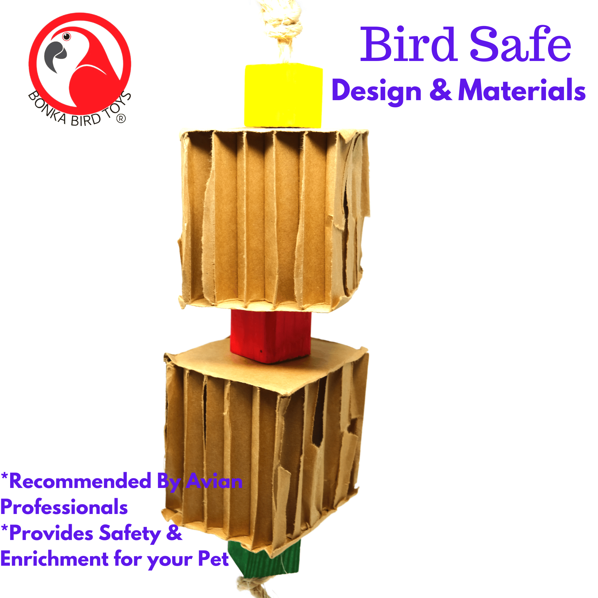 3748 Big Duo Blocks N Cube - Bonka Bird Toys