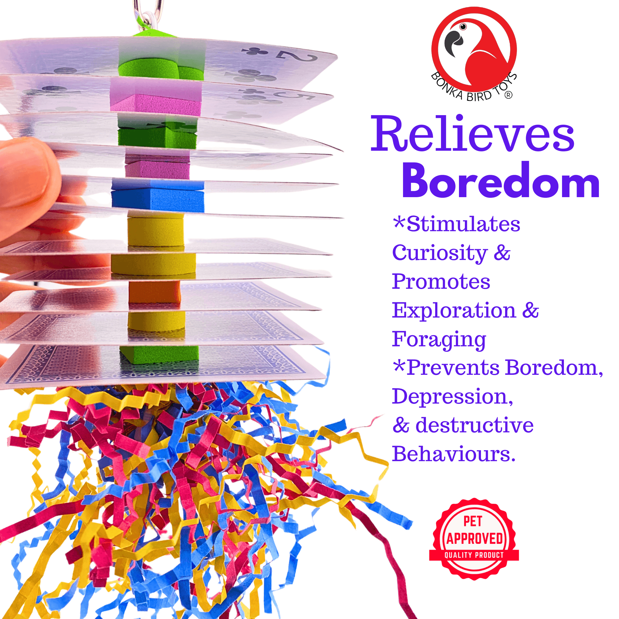 1472 Poker - Bonka Bird Toys