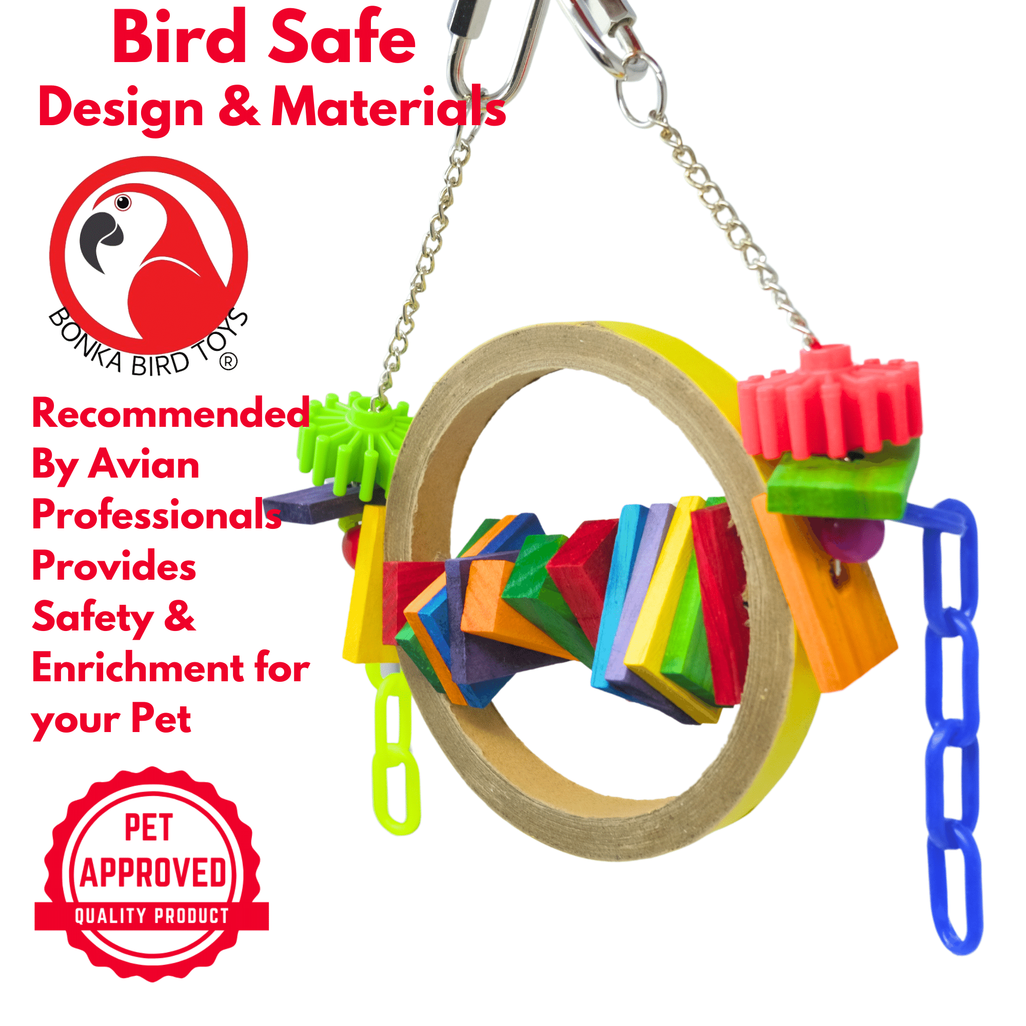 2236 Bagel Bridge - Bonka Bird Toys