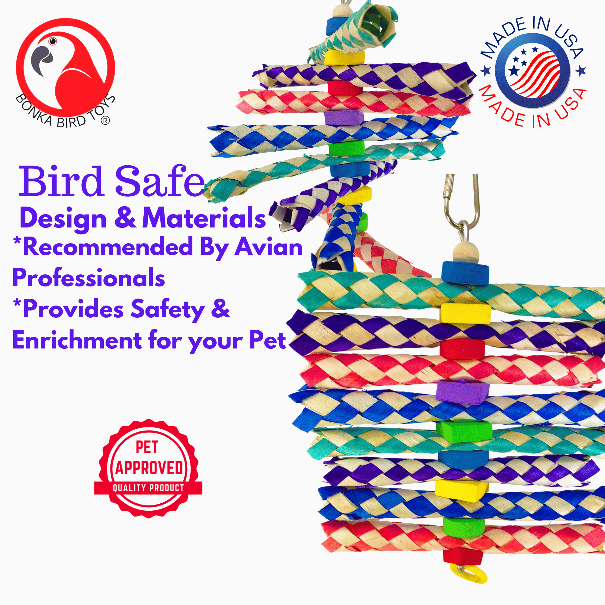 1243 Foamy Delight - Bonka Bird Toys