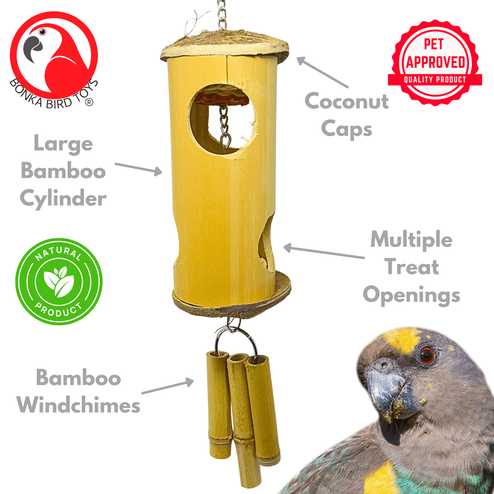 1240 Bamboozle - Bonka Bird Toys
