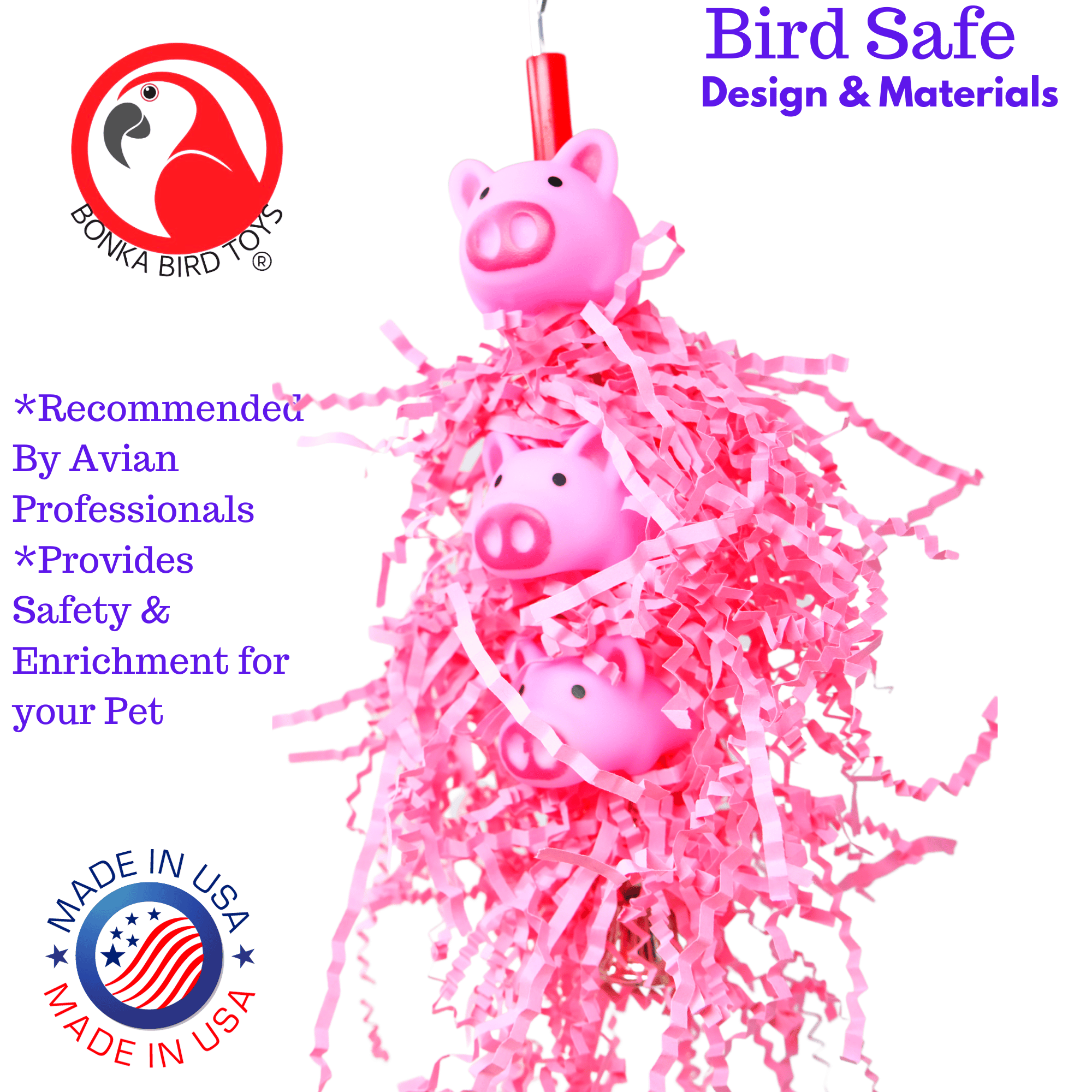 2959 Three Little Pigs - Bonka Bird Toys