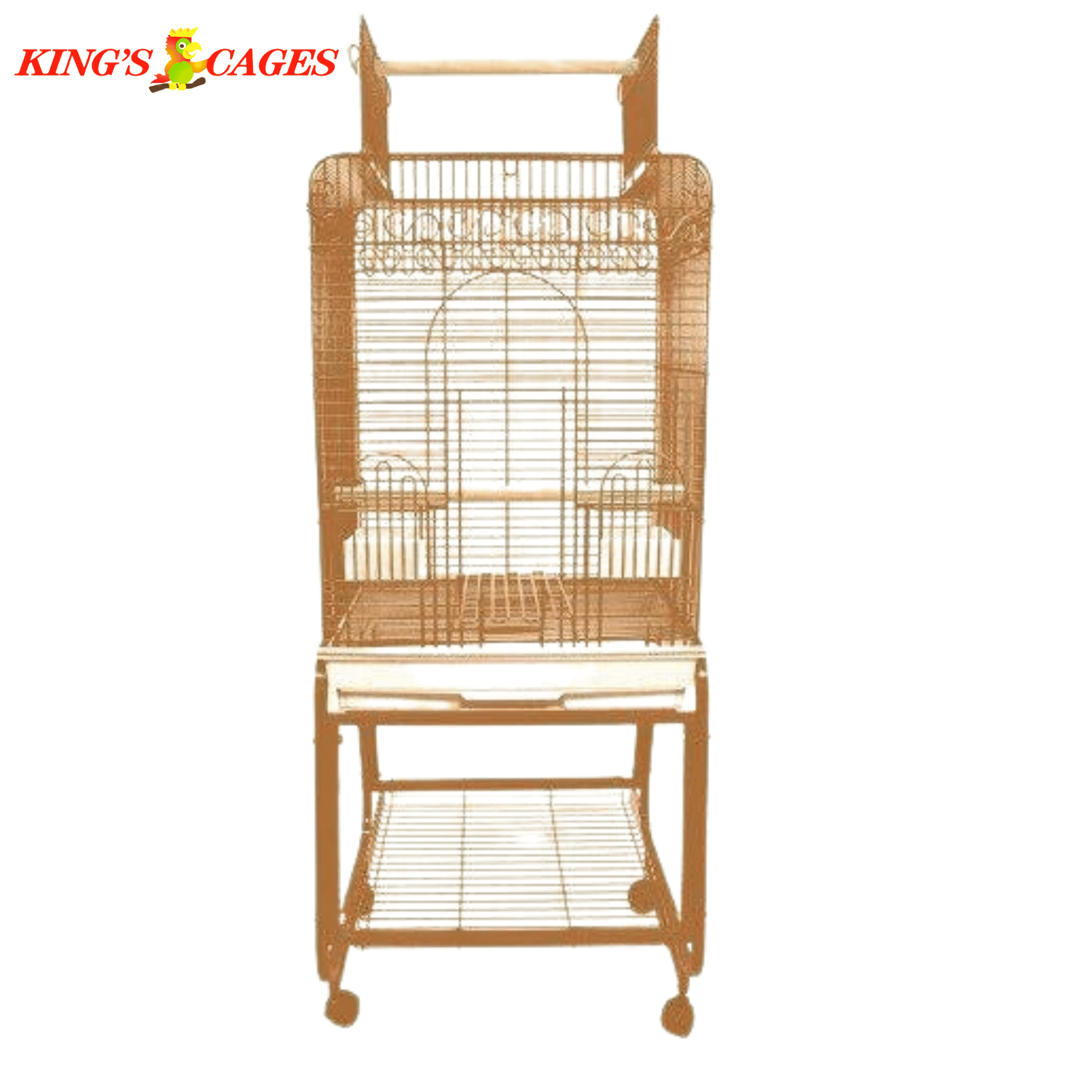 Kings Cages SLT 102 Small Parrot Cage 55X22X16 - Bonka Bird Toys