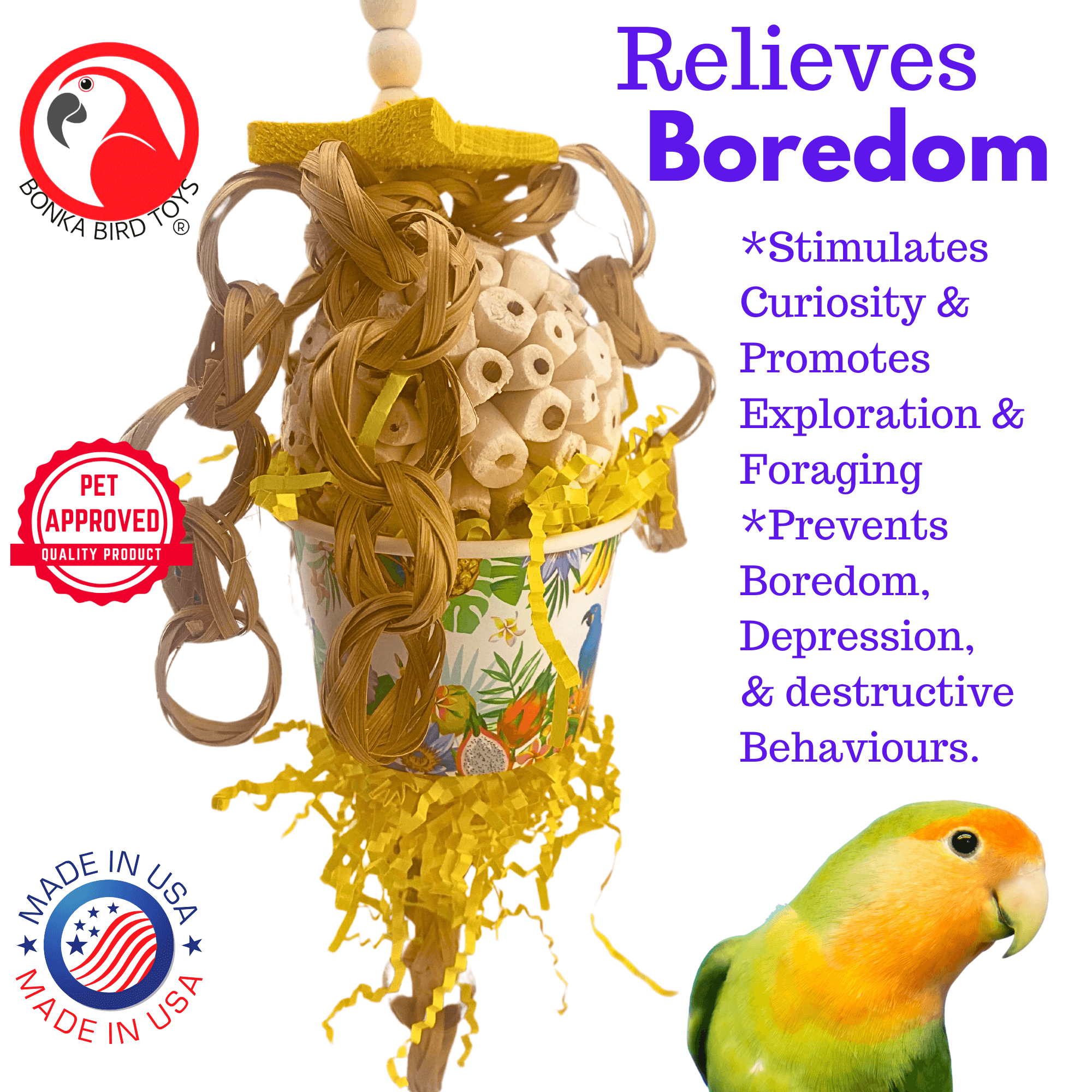 2704 Fruit Loop - Bonka Bird Toys