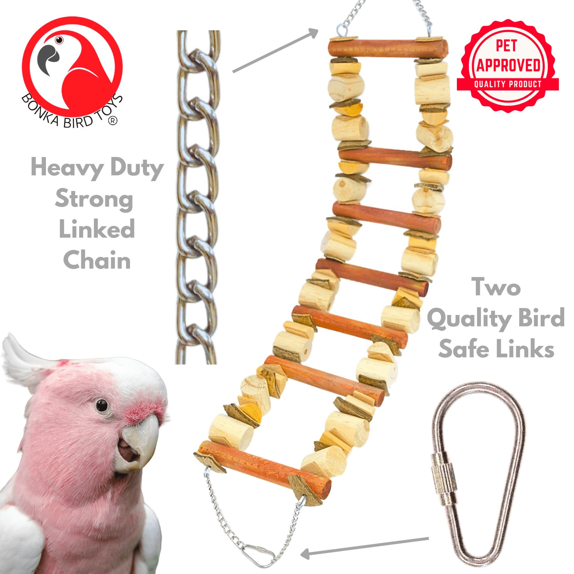 2625 Coco Ladder - Bonka Bird Toys