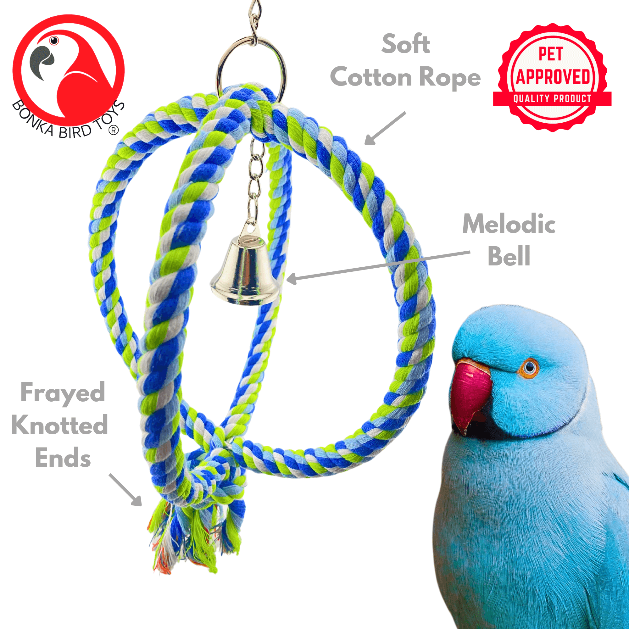 1992 Medium Globe - Bonka Bird Toys