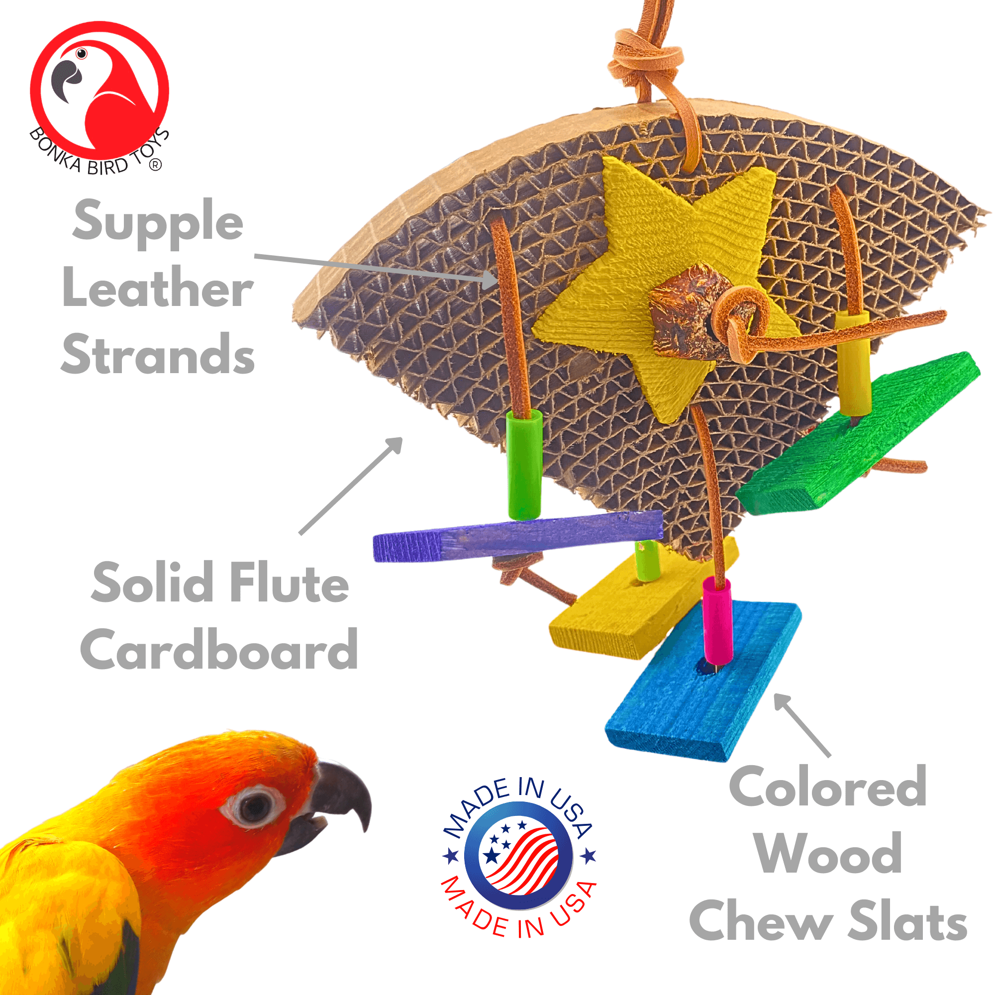 1417 Chomp Slice - Bonka Bird Toys